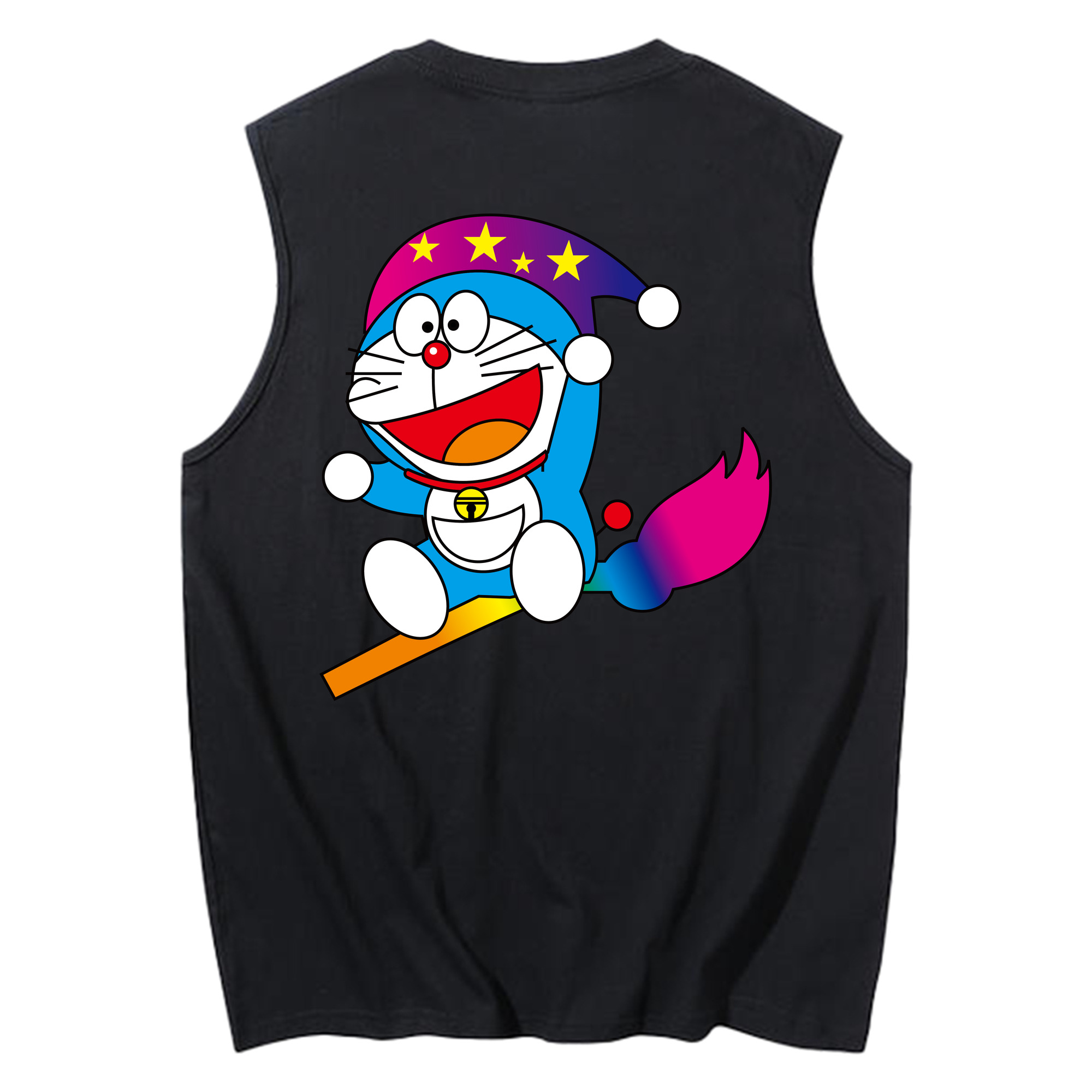 （画像用） ドラえもん Doraemon コットン100％タンクトップ（背面プリント）