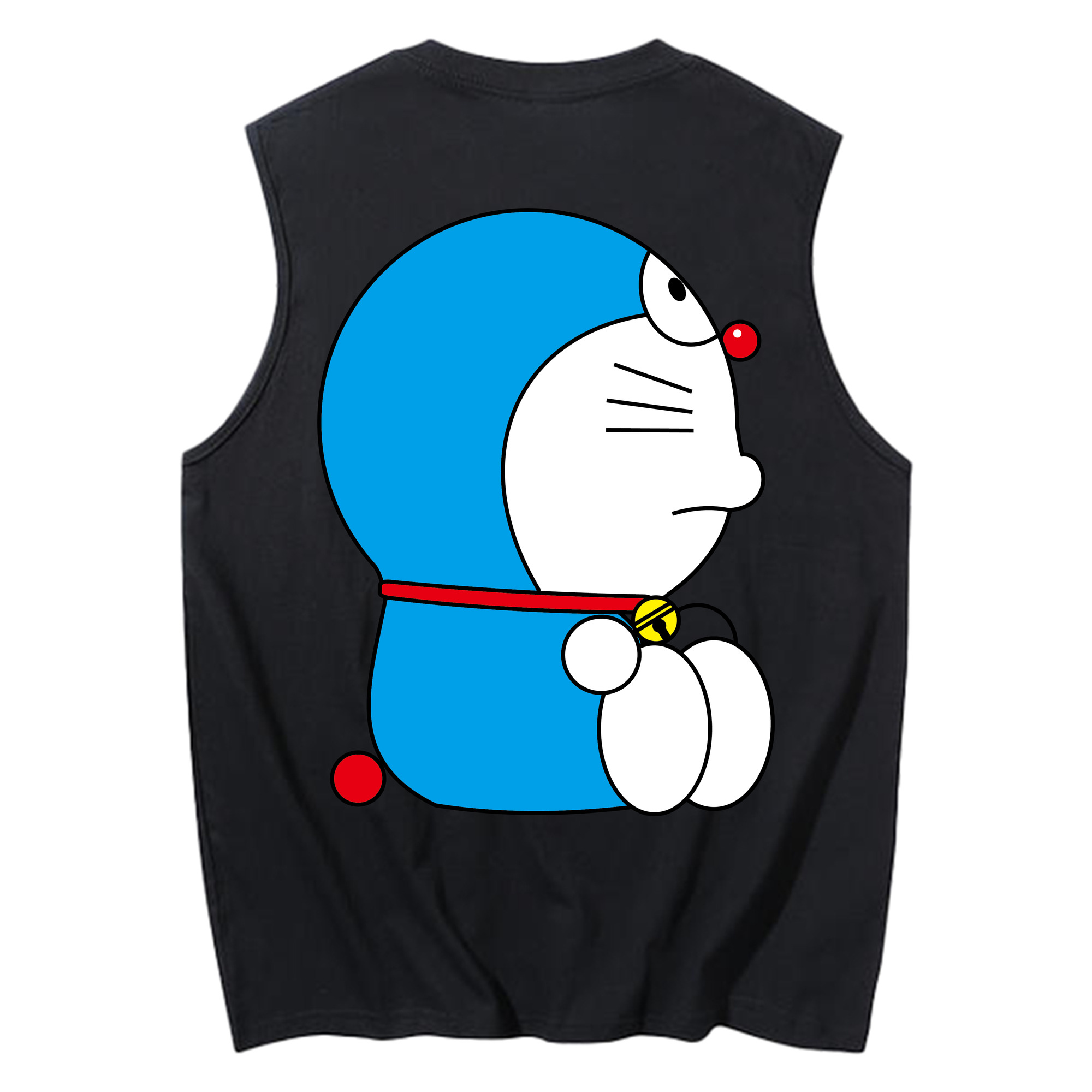 （画像用） ドラえもん Doraemon コットン100％タンクトップ（背面プリント）