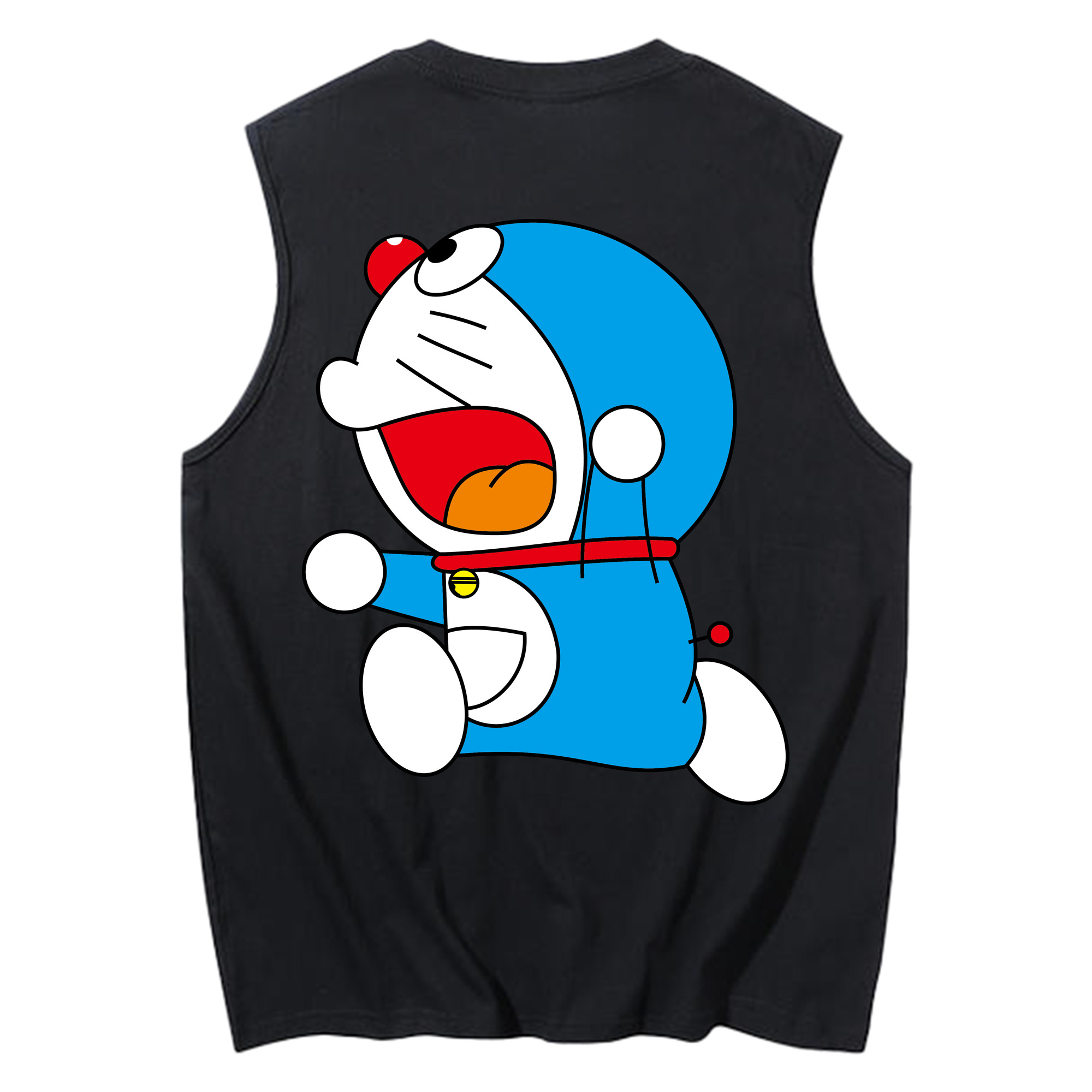 （画像用） ドラえもん Doraemon コットン100％タンクトップ（背面プリント）