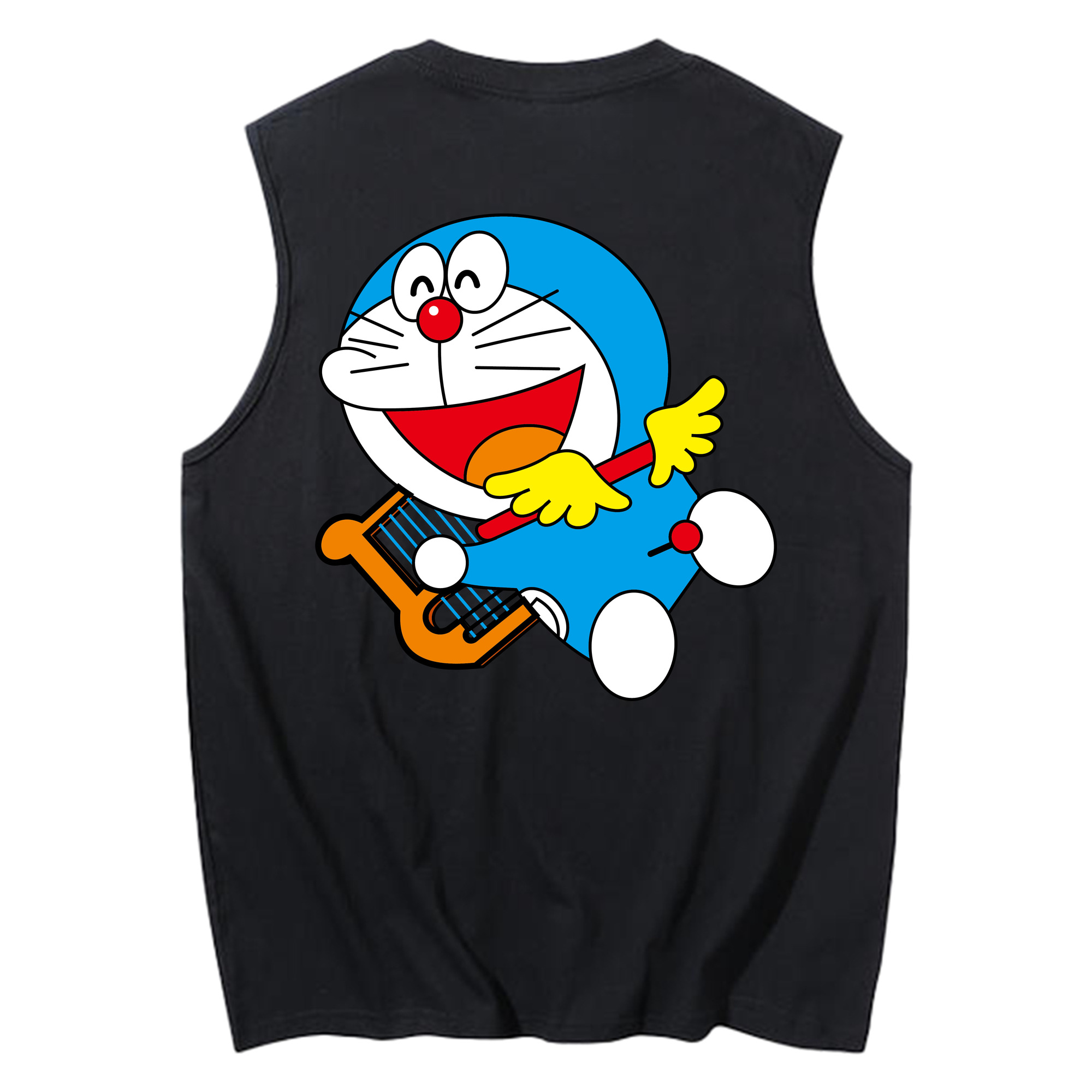 （画像用） ドラえもん Doraemon コットン100％タンクトップ（背面プリント）