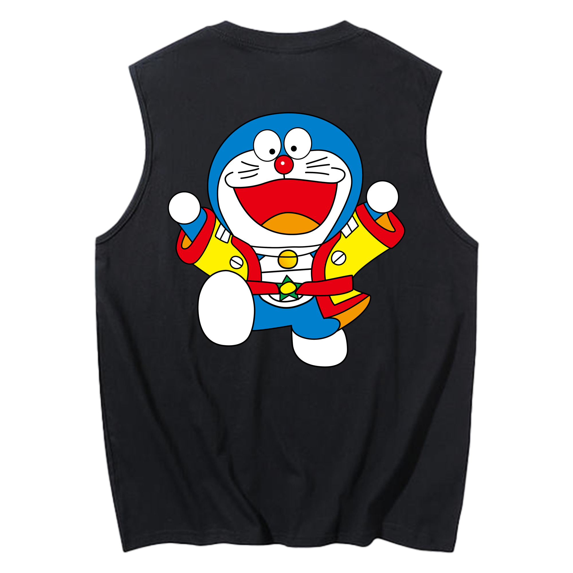 （画像用） ドラえもん Doraemon コットン100％タンクトップ（背面プリント）
