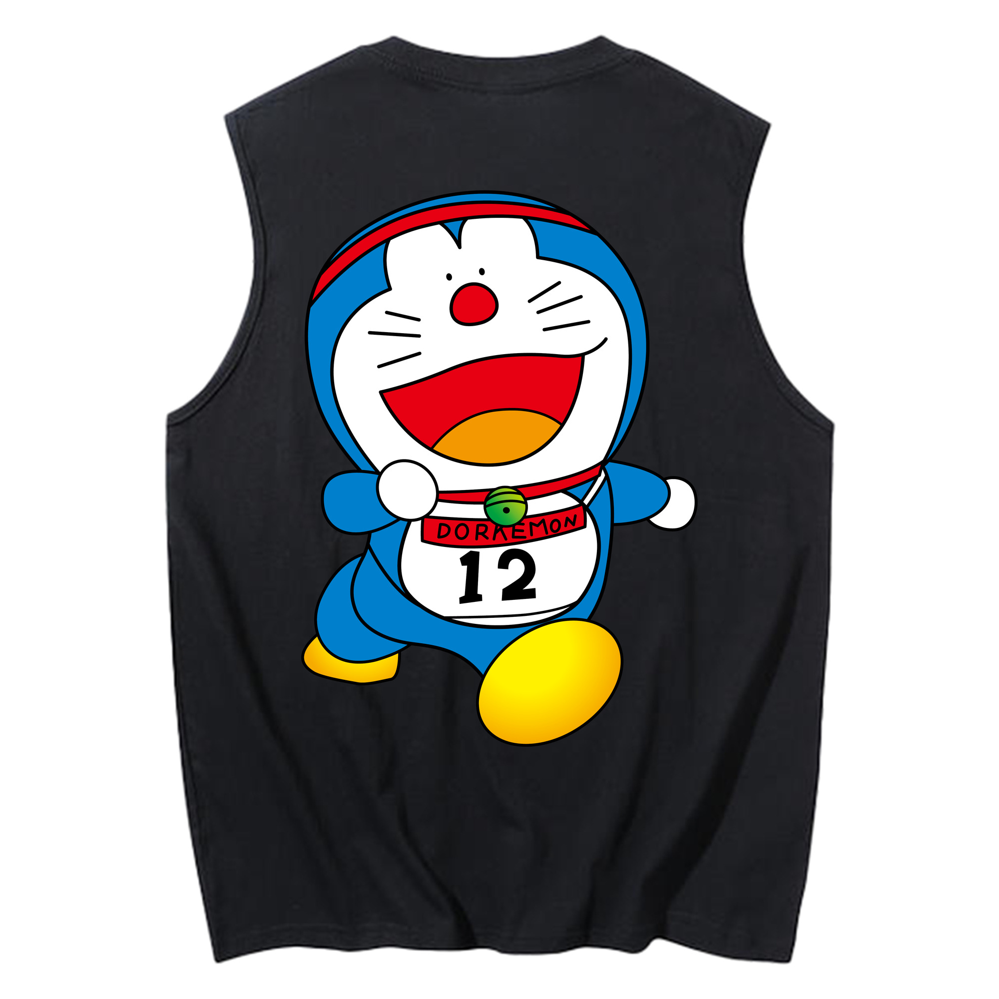 （画像用） ドラえもん Doraemon コットン100％タンクトップ（背面プリント）