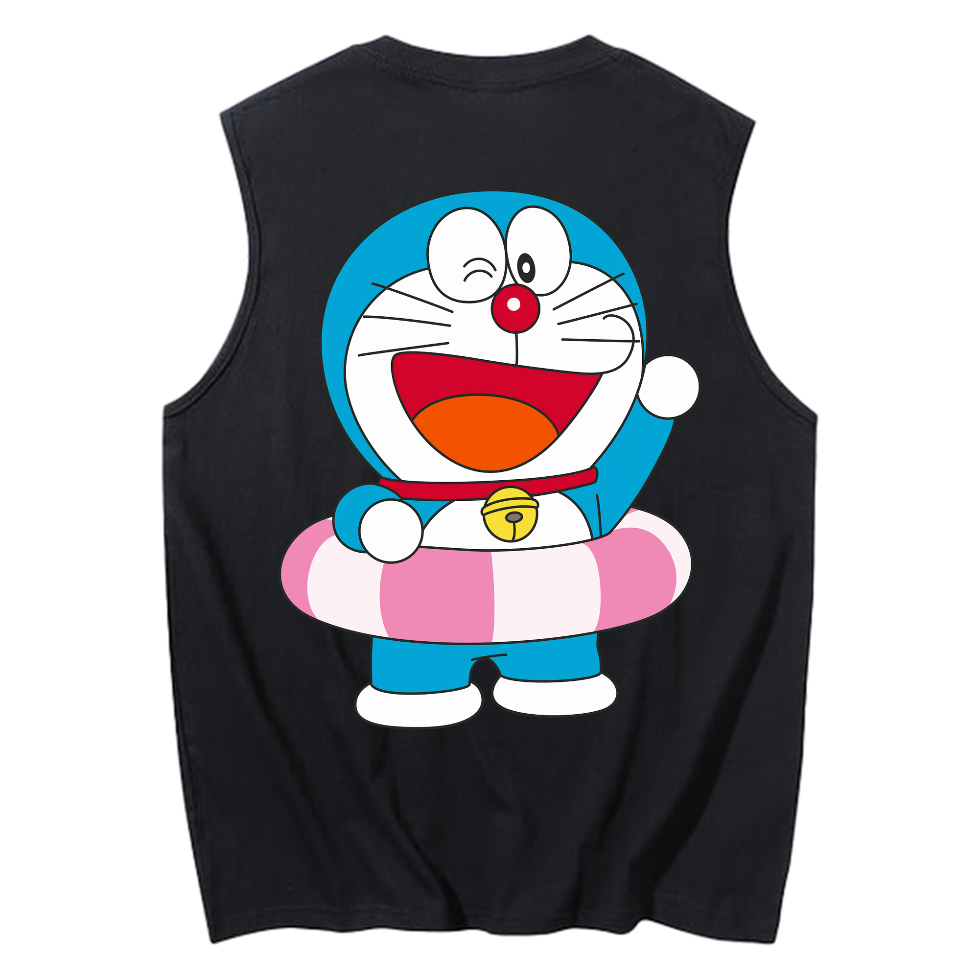 （画像用） ドラえもん Doraemon コットン100％タンクトップ（背面プリント）