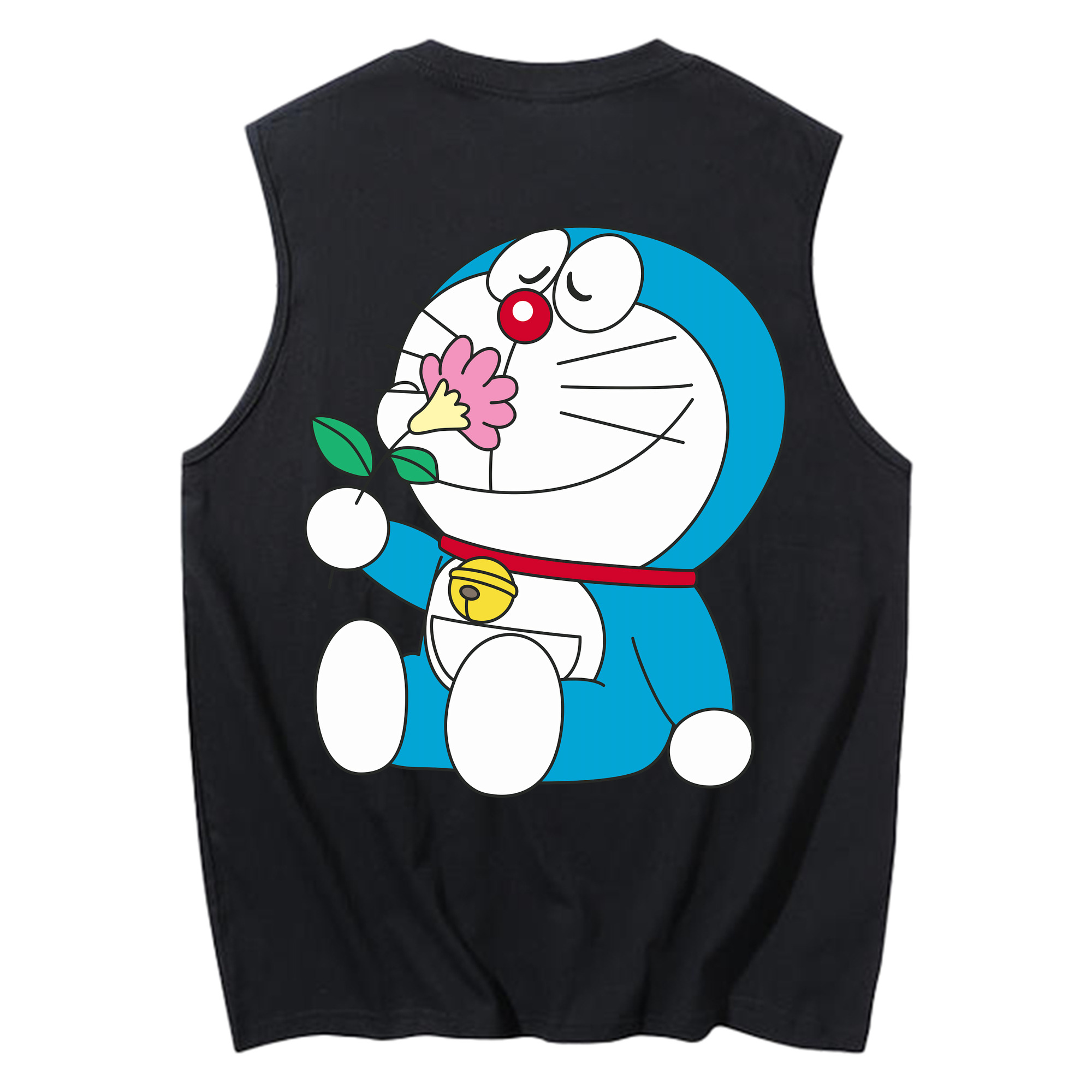 （画像用） ドラえもん Doraemon コットン100％タンクトップ（背面プリント）