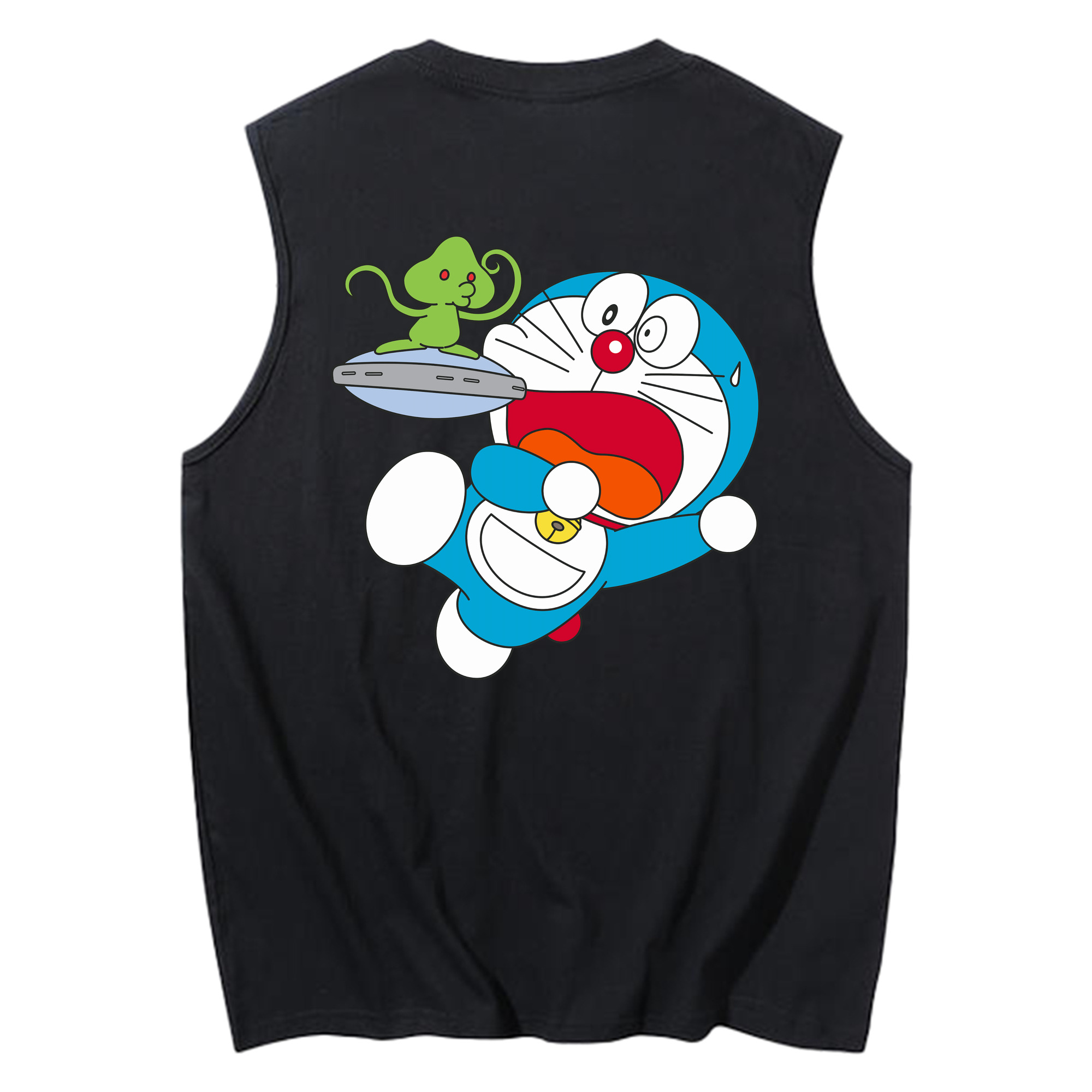 （画像用） ドラえもん Doraemon コットン100％タンクトップ（背面プリント）