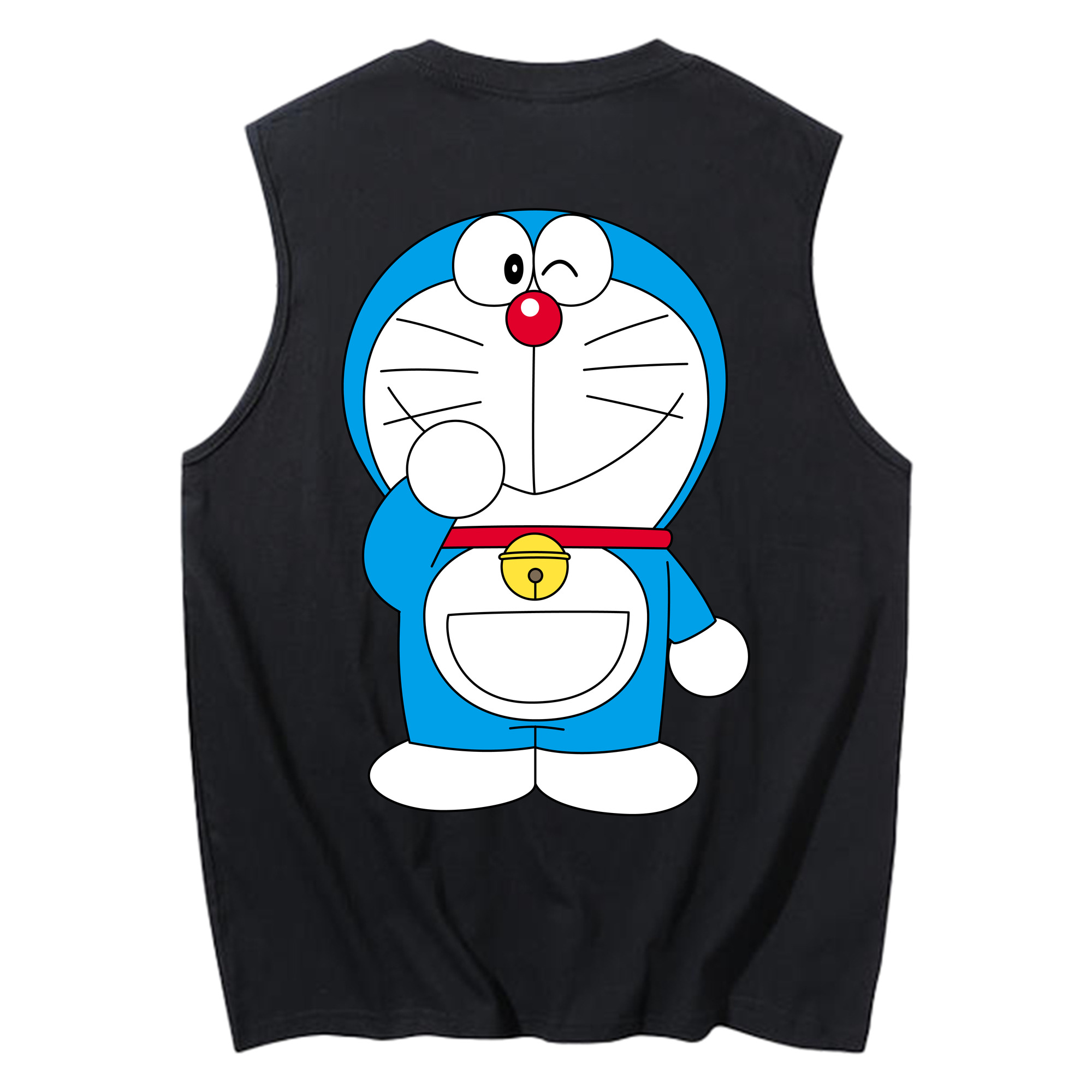 （画像用） ドラえもん Doraemon コットン100％タンクトップ（背面プリント）
