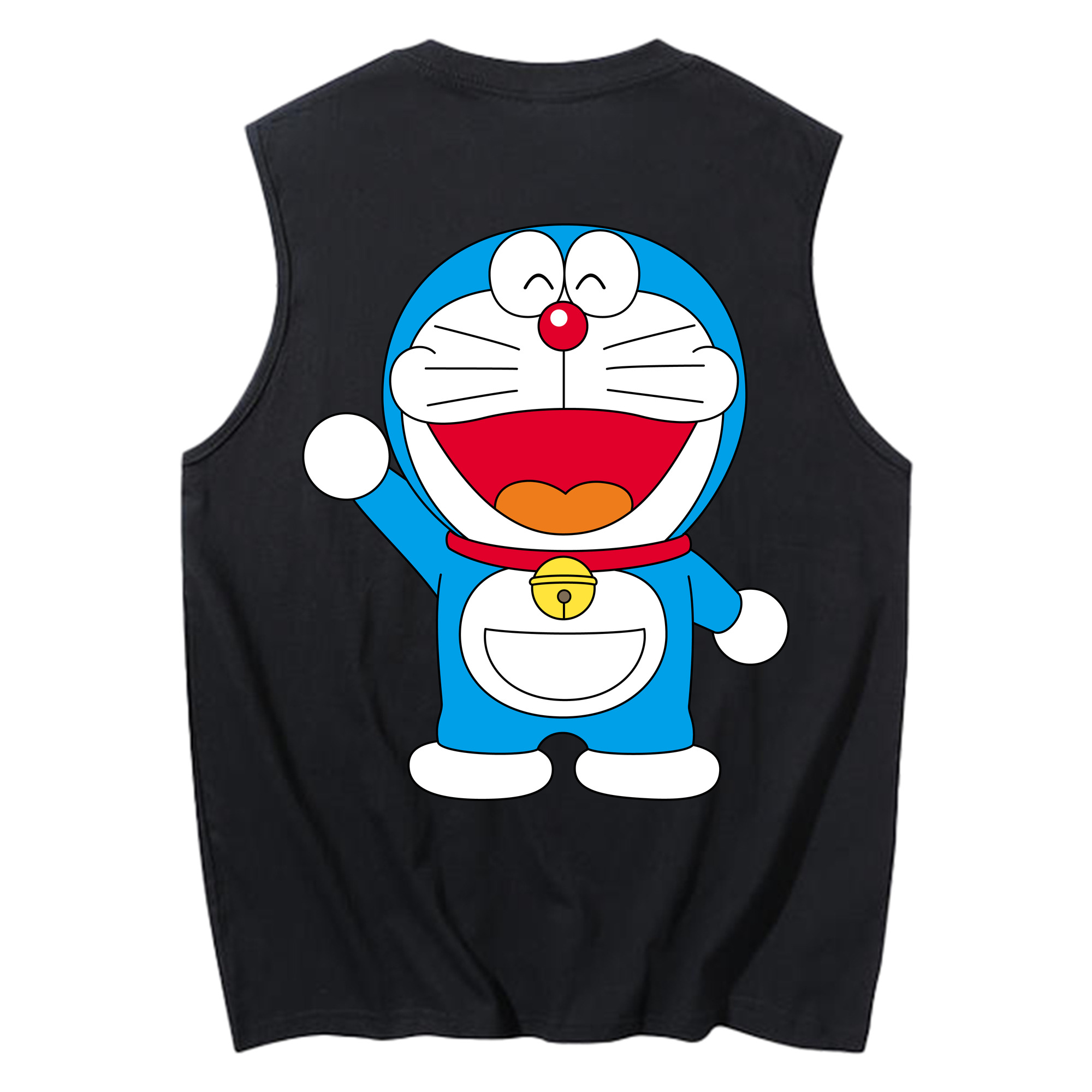（画像用） ドラえもん Doraemon コットン100％タンクトップ（背面プリント）