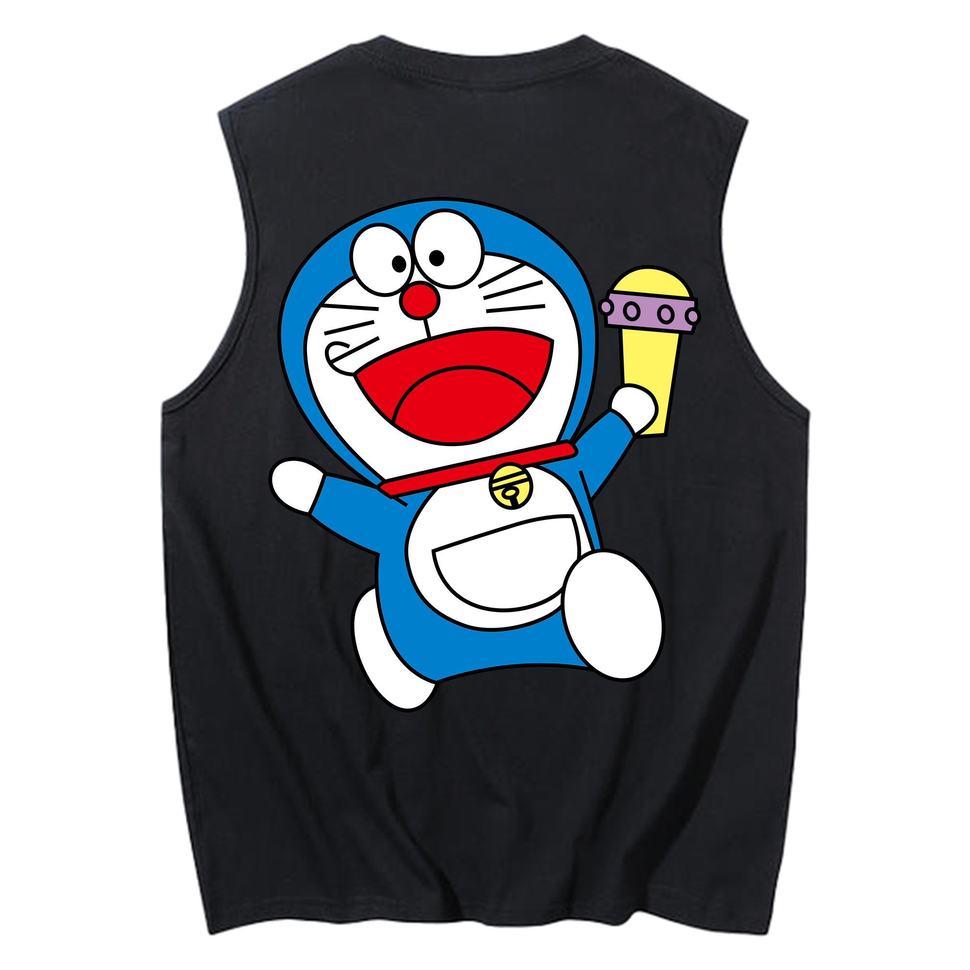 （画像用） ドラえもん Doraemon コットン100％タンクトップ（背面プリント）