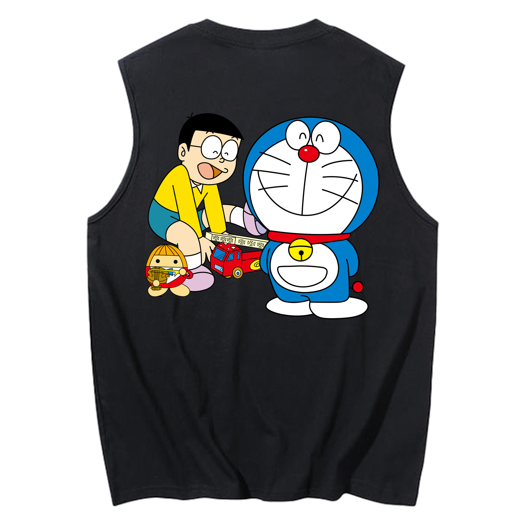 （画像用） ドラえもん Doraemon コットン100％タンクトップ（背面プリント）