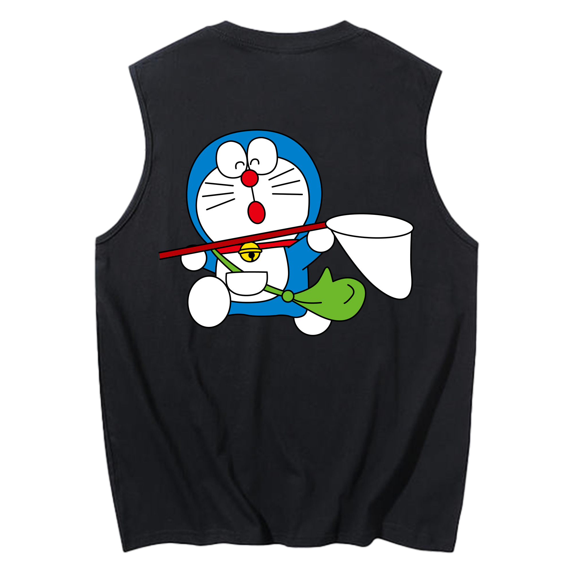 （画像用） ドラえもん Doraemon コットン100％タンクトップ（背面プリント）