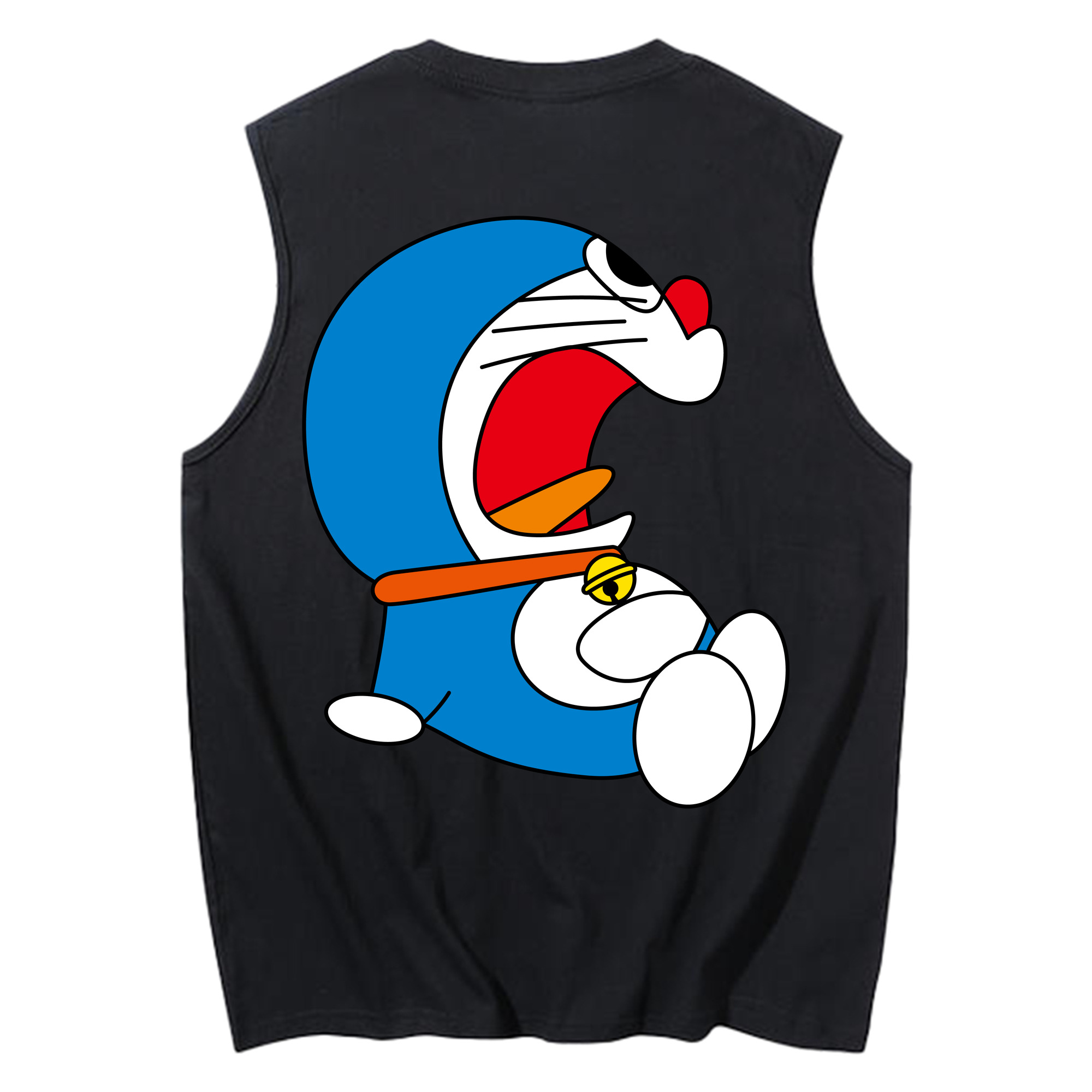 （画像用） ドラえもん Doraemon コットン100％タンクトップ（背面プリント）