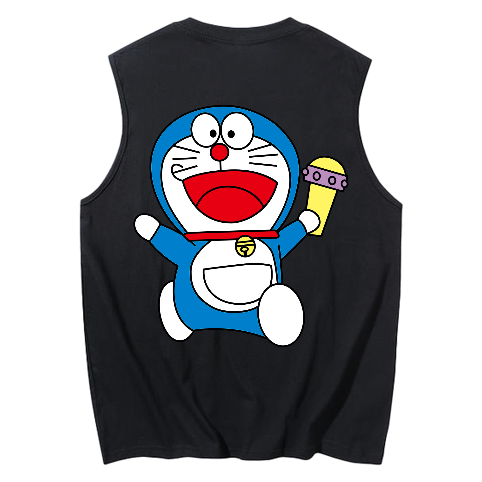 （画像用） ドラえもん Doraemon コットン100％タンクトップ（背面プリント）