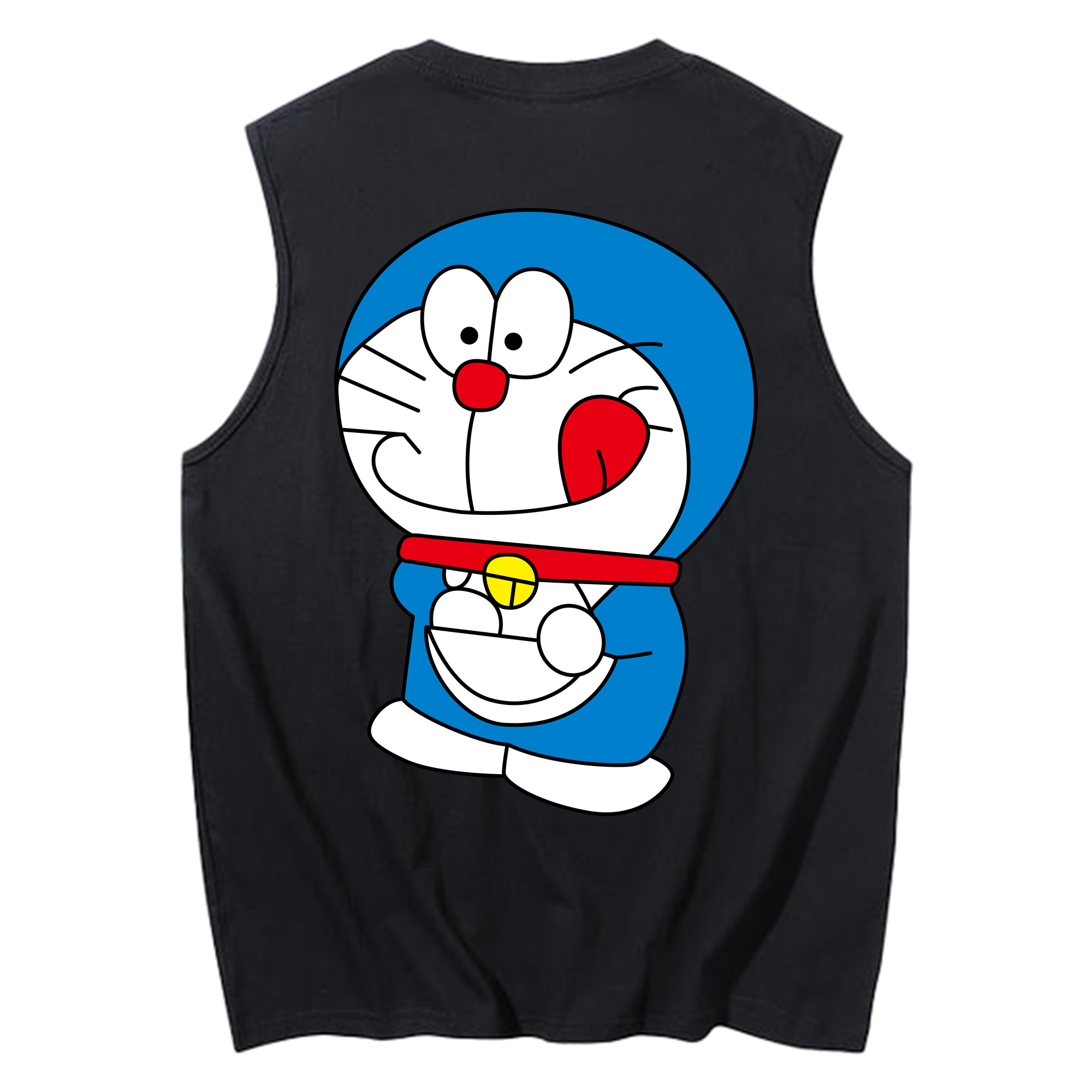 （画像用） ドラえもん Doraemon コットン100％タンクトップ（背面プリント）