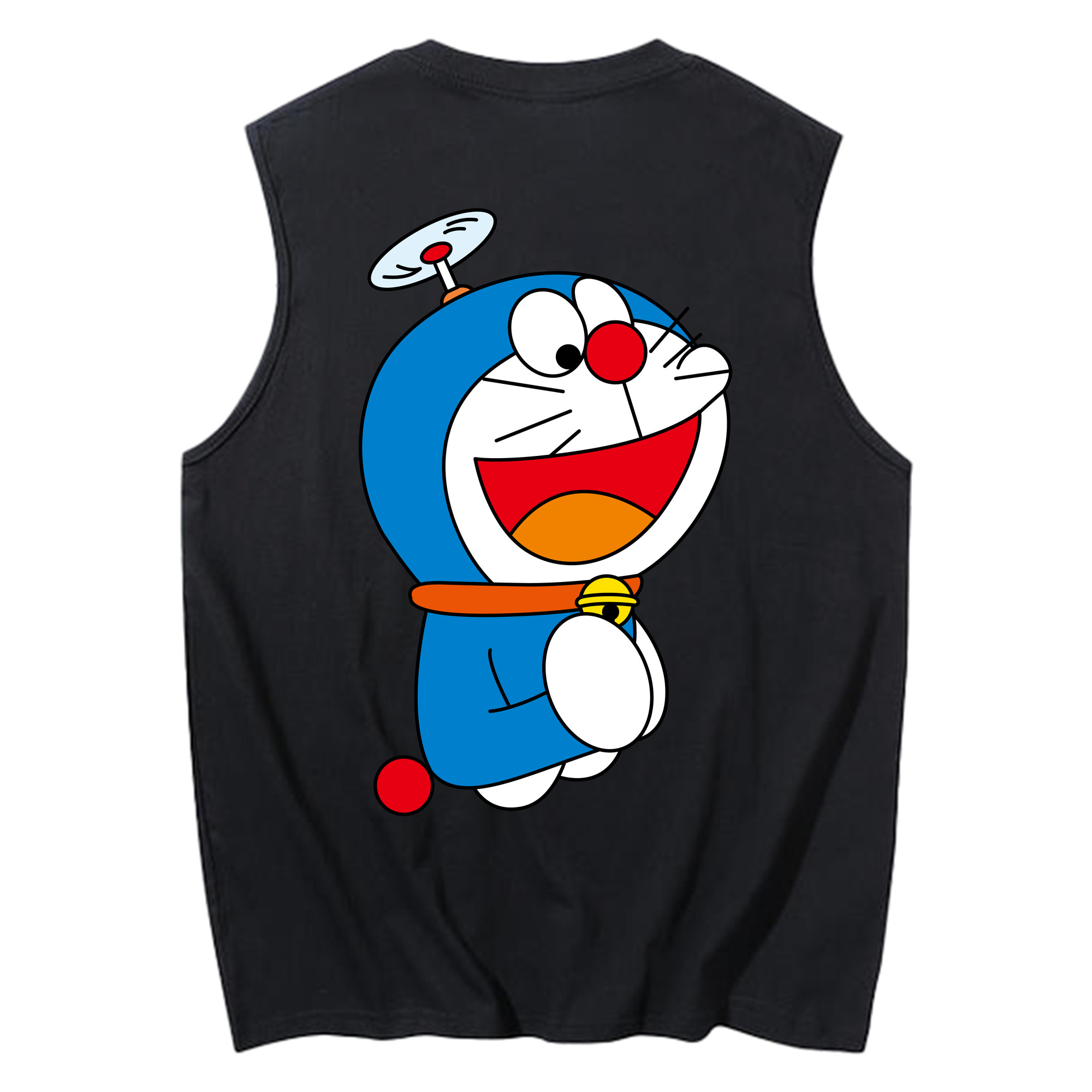 （画像用） ドラえもん Doraemon コットン100％タンクトップ（背面プリント）
