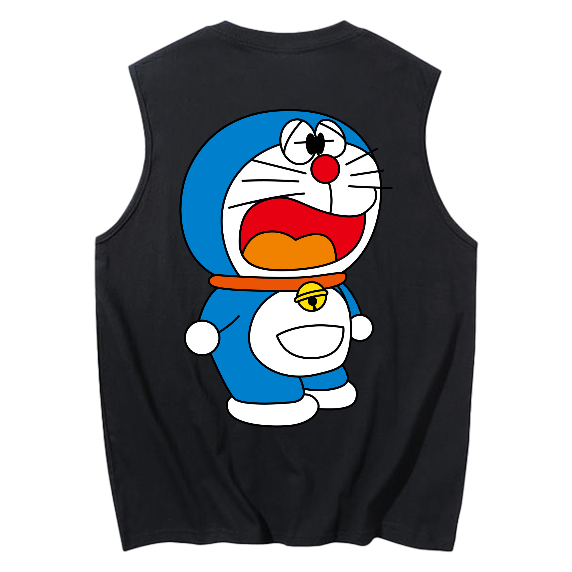 （画像用） ドラえもん Doraemon コットン100％タンクトップ（背面プリント）