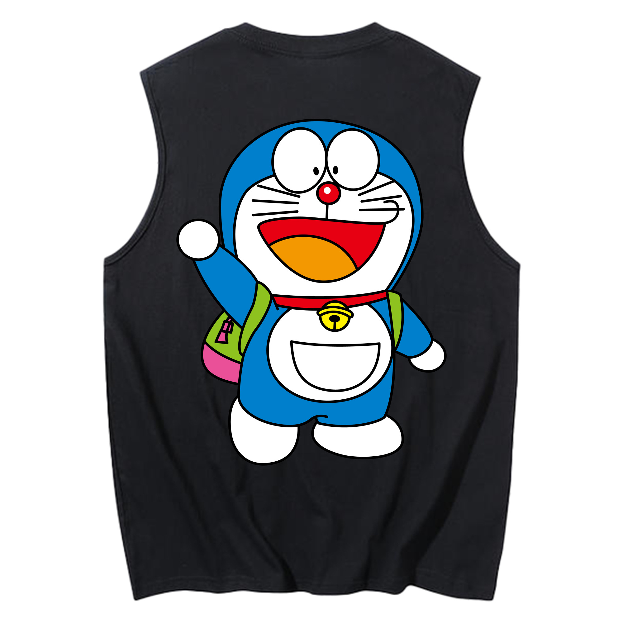 （画像用） ドラえもん Doraemon コットン100％タンクトップ（背面プリント）