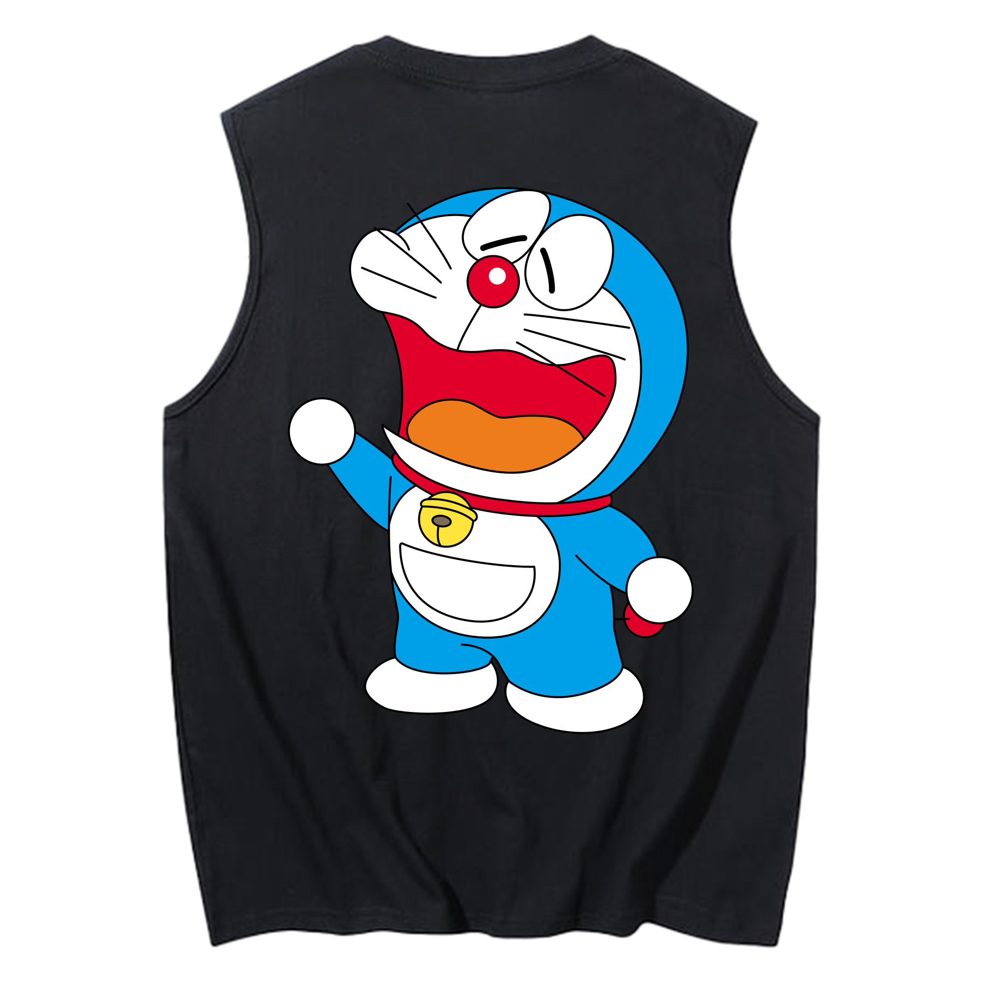 （画像用） ドラえもん Doraemon コットン100％タンクトップ（背面プリント）