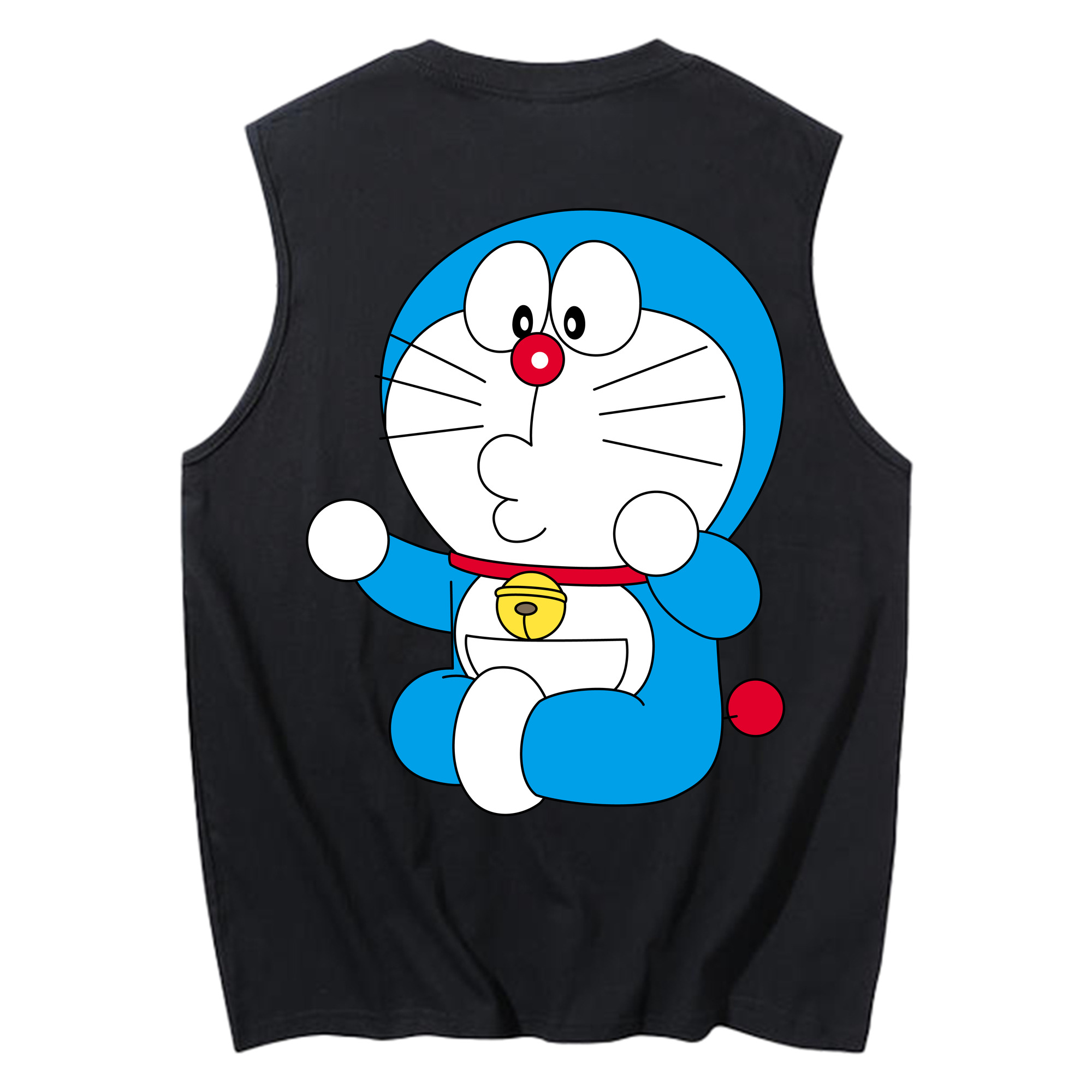 （画像用） ドラえもん Doraemon コットン100％タンクトップ（背面プリント）