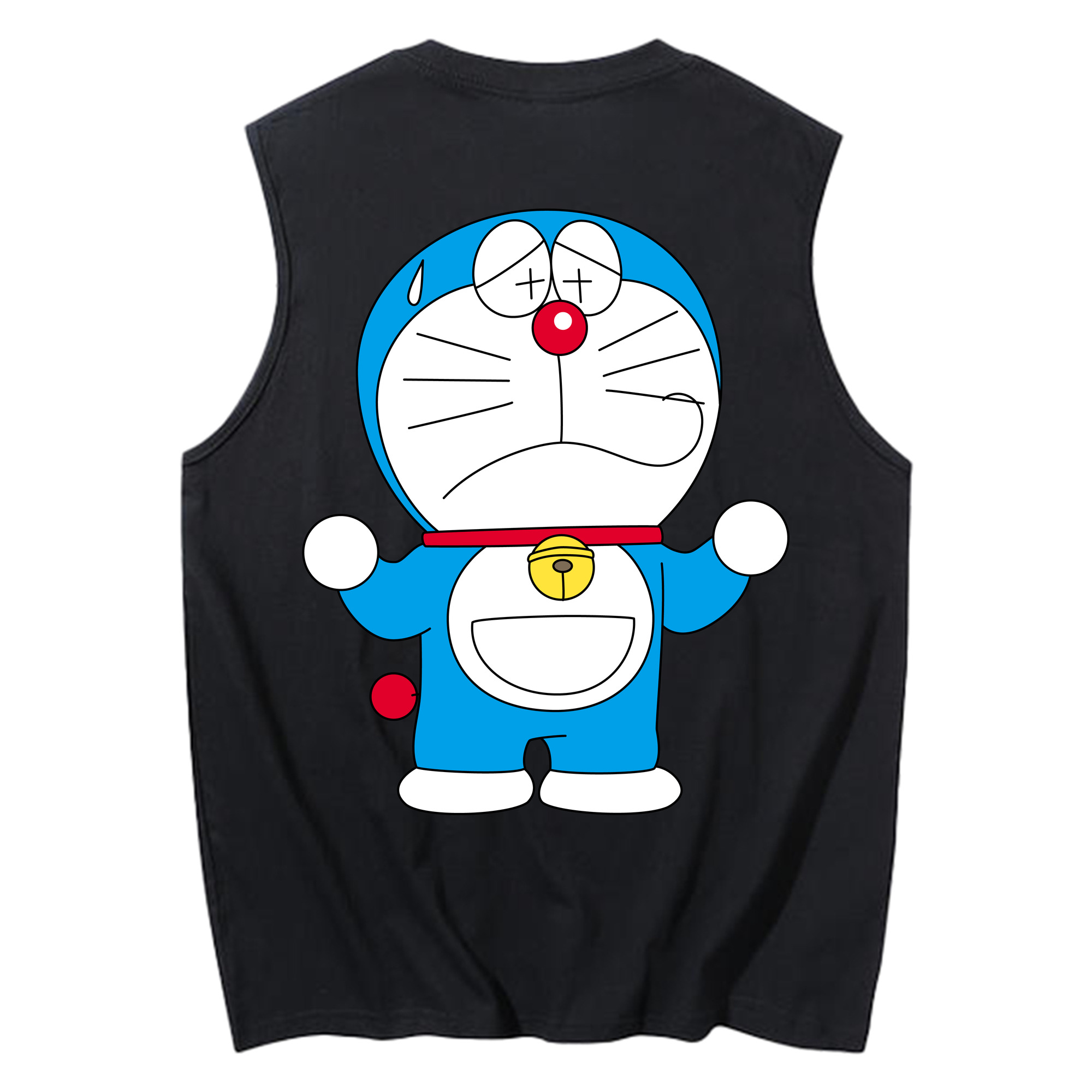 （画像用） ドラえもん Doraemon コットン100％タンクトップ（背面プリント）