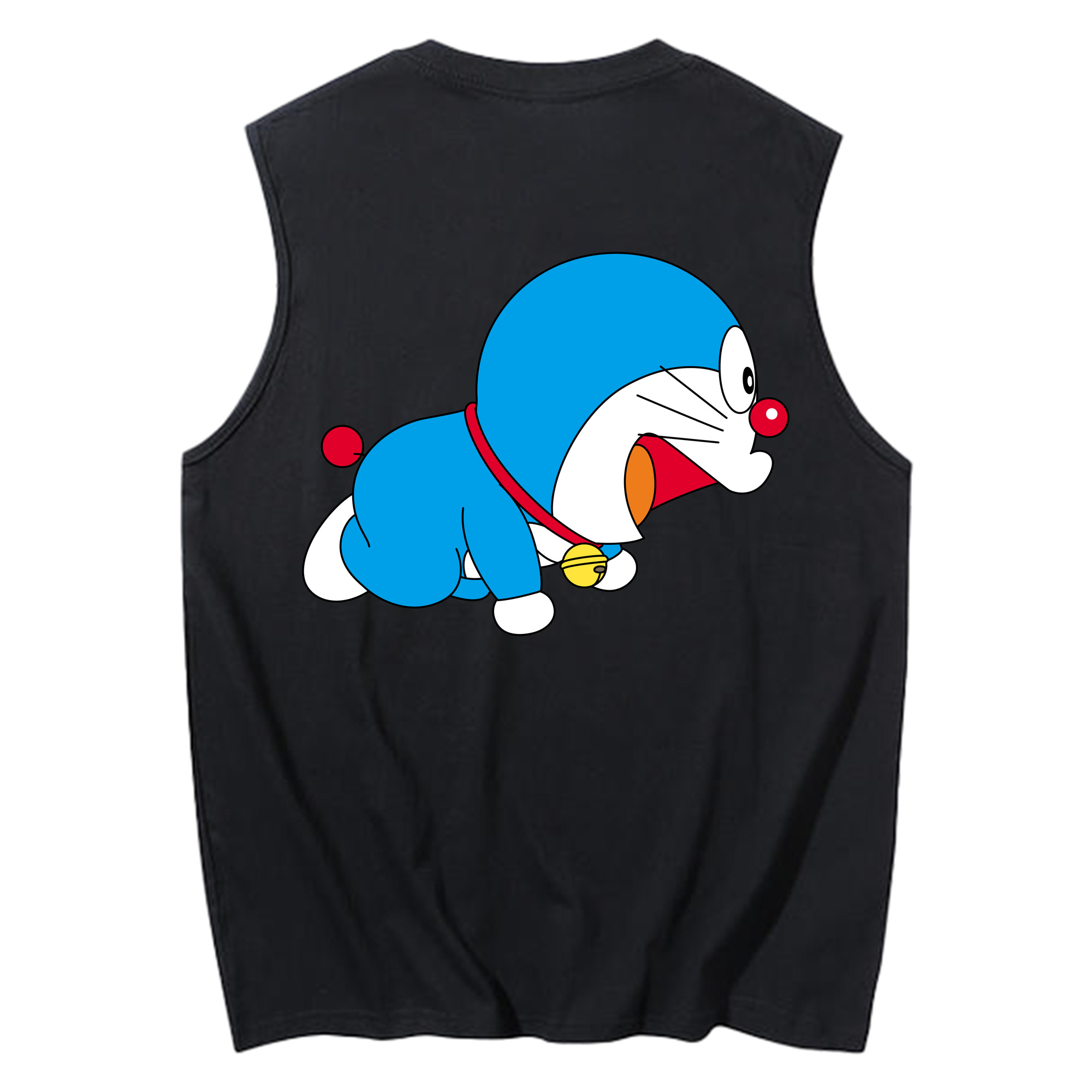 （画像用） ドラえもん Doraemon コットン100％タンクトップ（背面プリント）