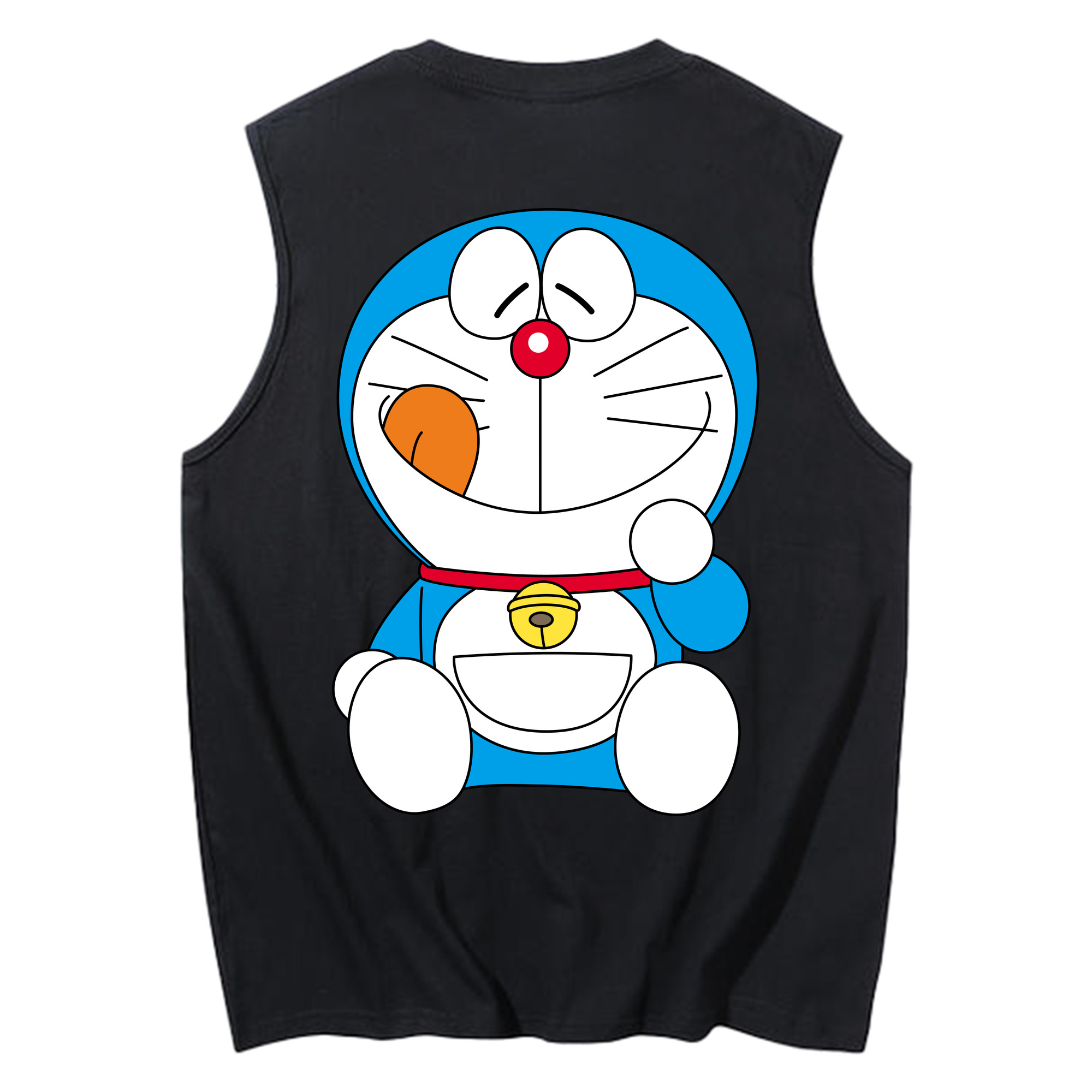 （画像用） ドラえもん Doraemon コットン100％タンクトップ（背面プリント）