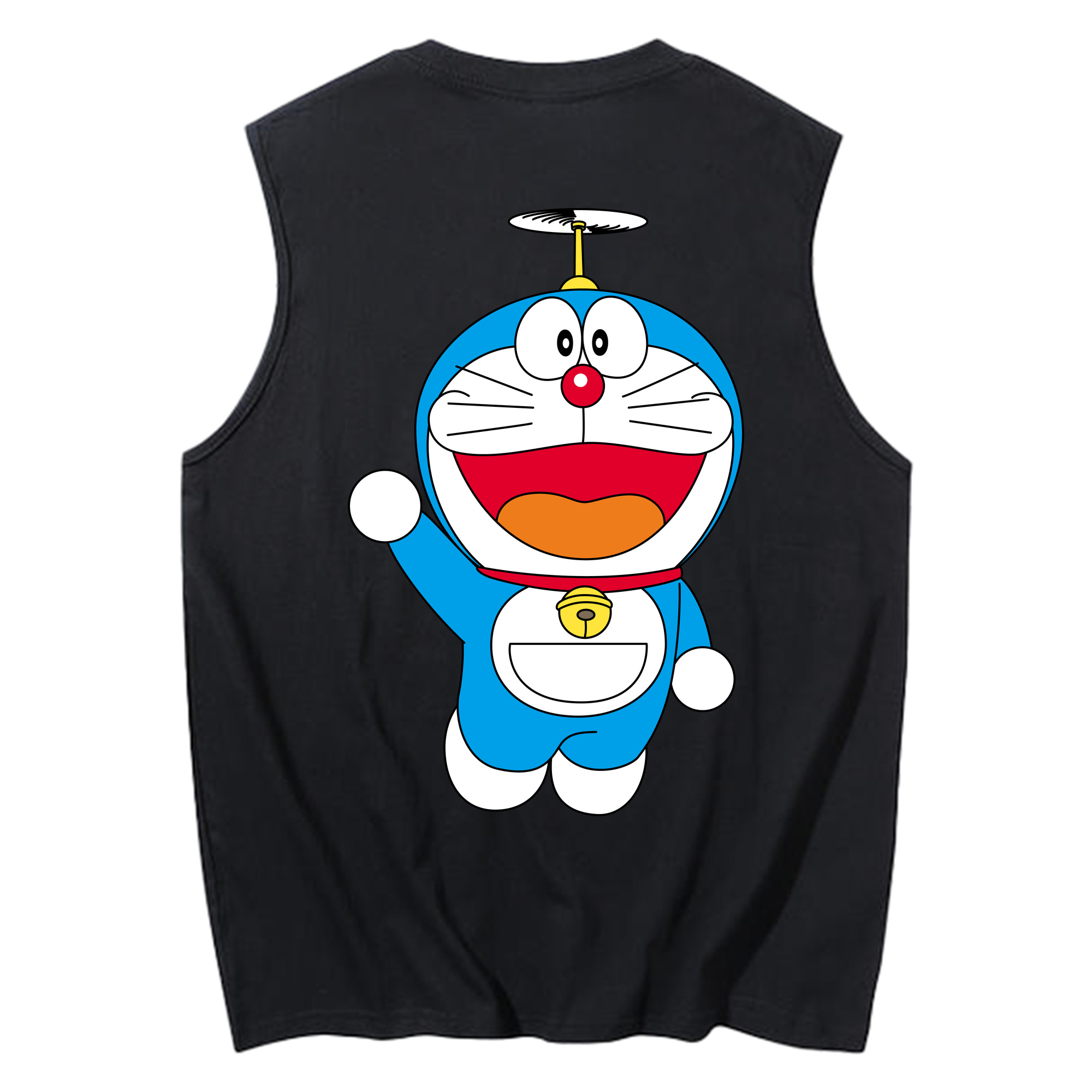 （画像用） ドラえもん Doraemon コットン100％タンクトップ（背面プリント）