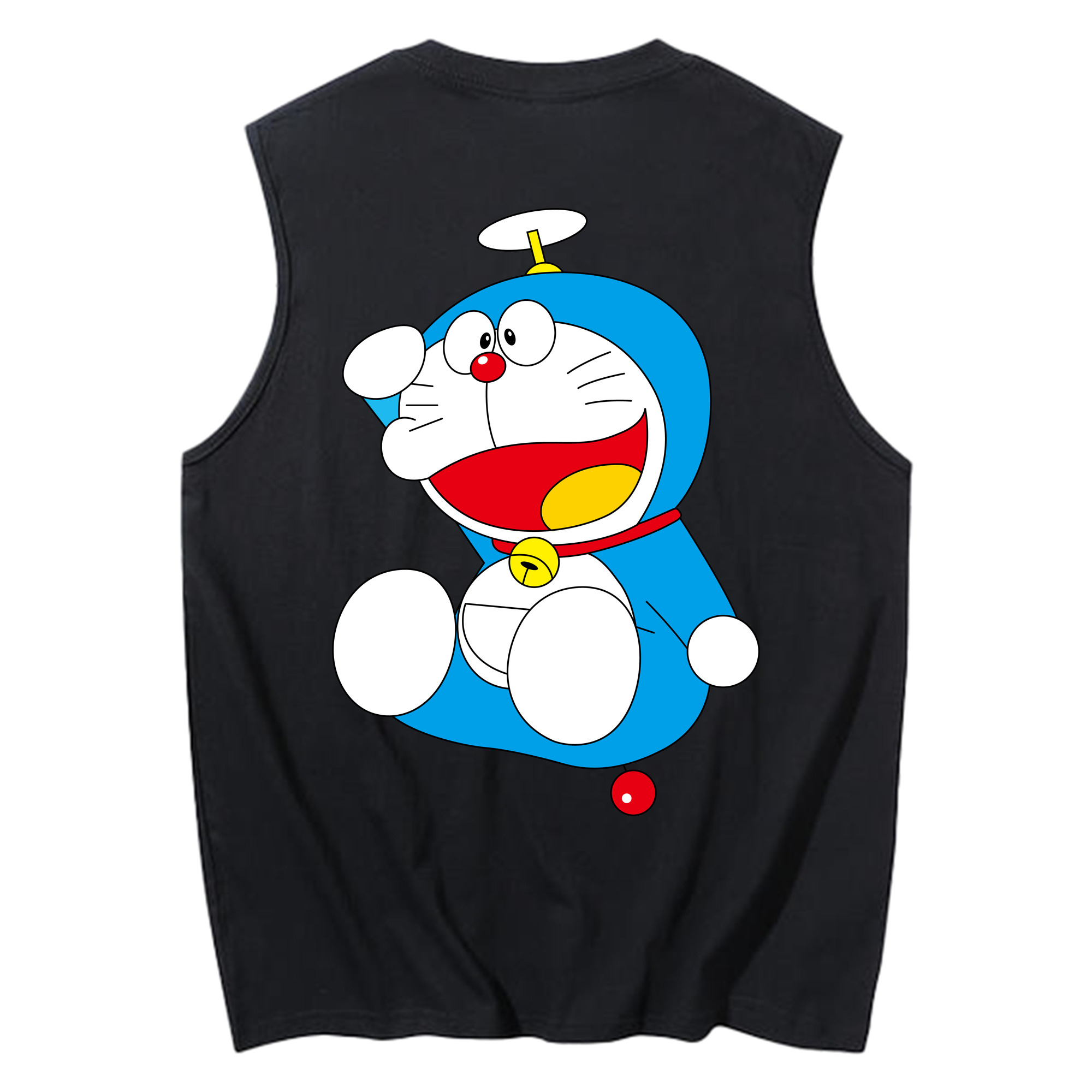 （画像用） ドラえもん Doraemon コットン100％タンクトップ（背面プリント）