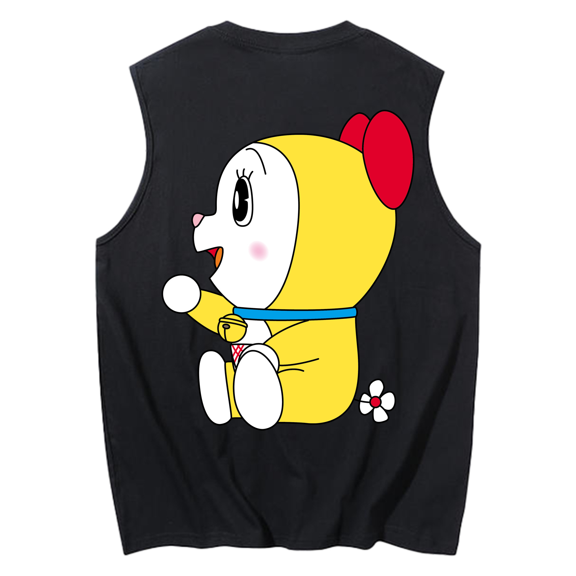 （画像用） ドラえもん ドラミ Doraemon Dorami コットン100％タンクトップ（背面プリント）