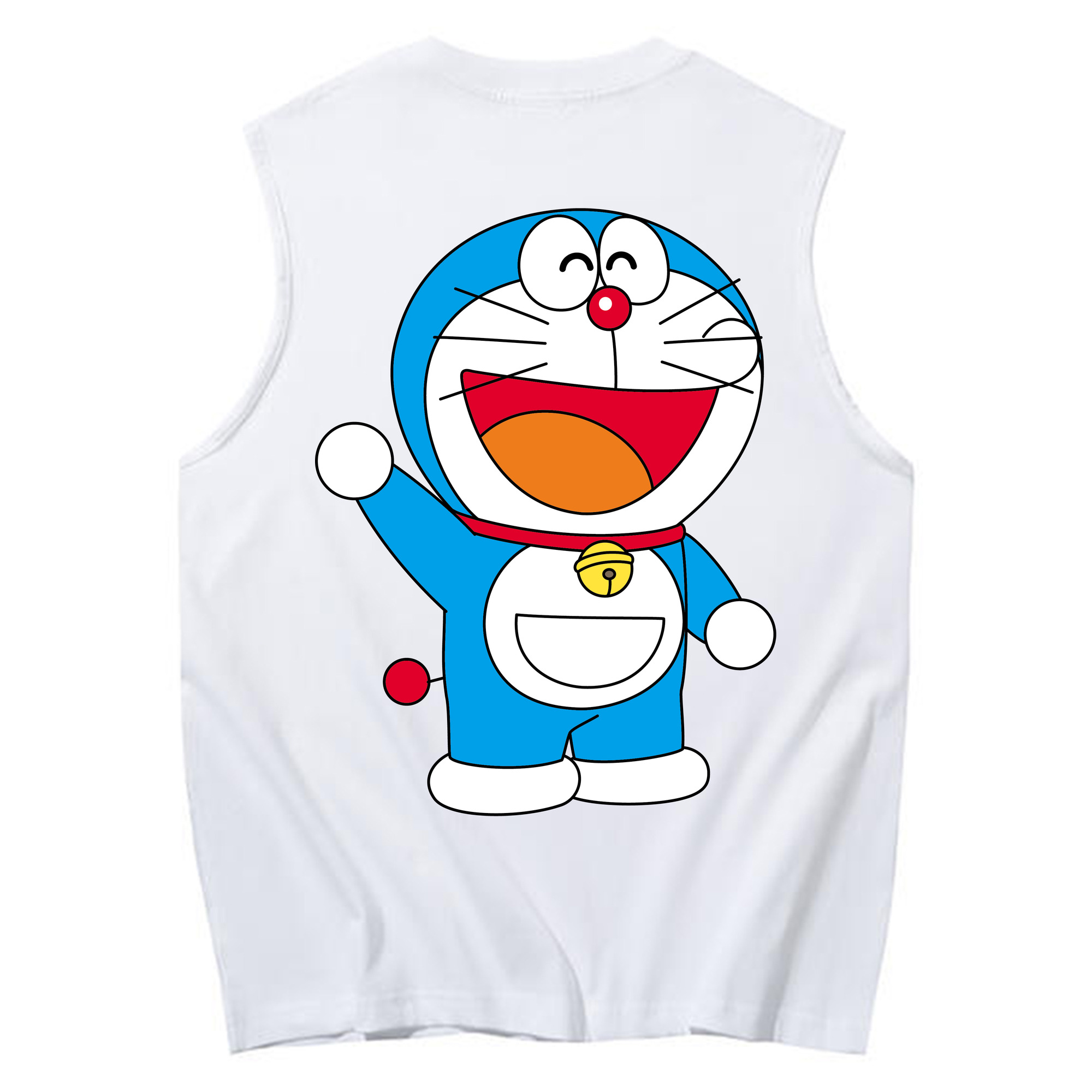 （画像用） ドラえもん Doraemon コットン100％タンクトップ（背面プリント）