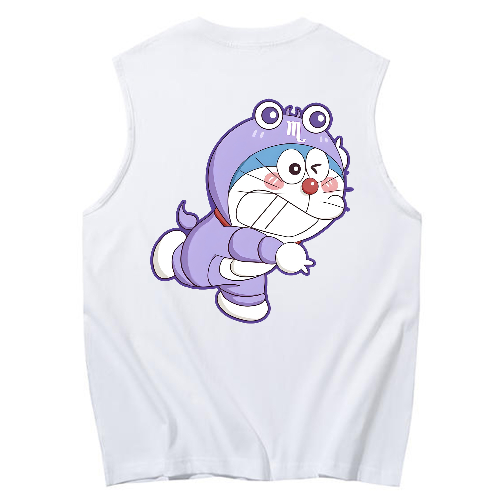 （画像用） ドラえもん Doraemon コットン100％タンクトップ（背面プリント）