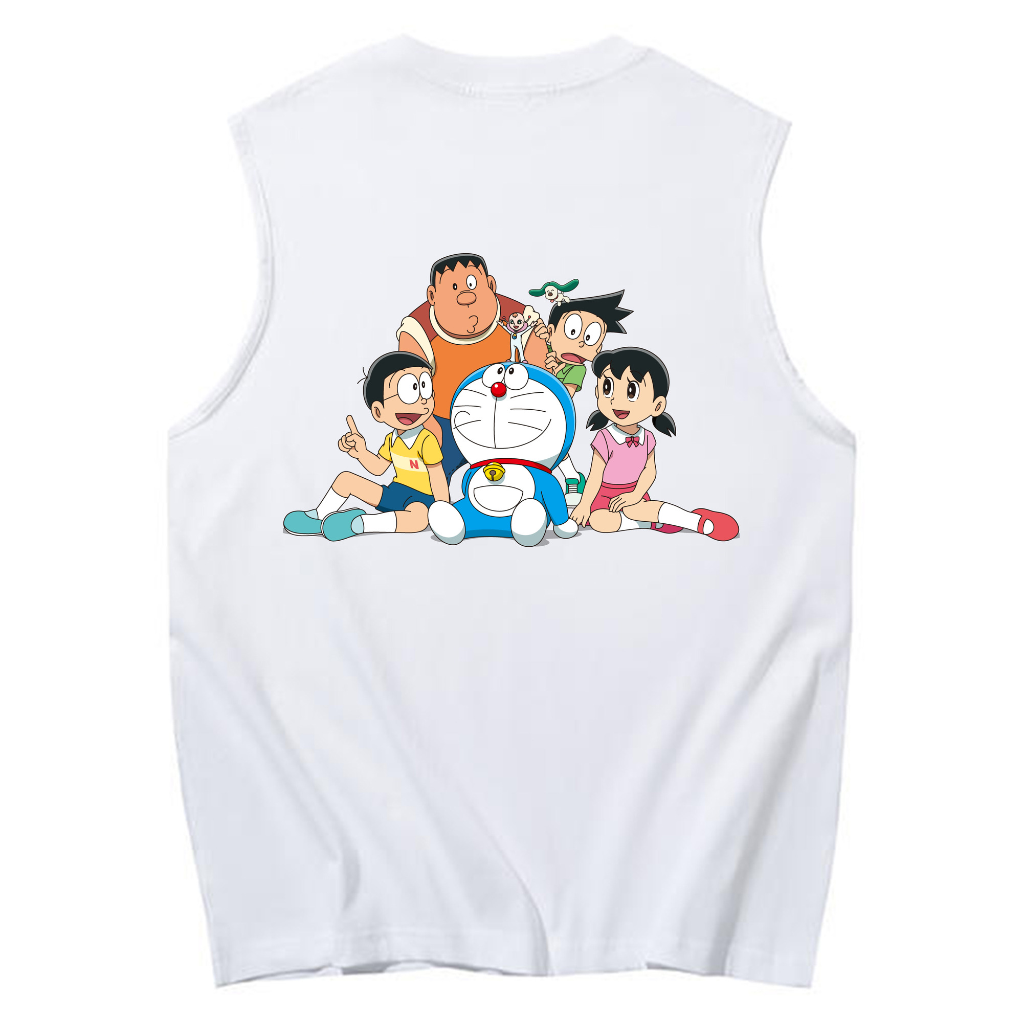 （画像用） ドラえもん Doraemon コットン100％タンクトップ（背面プリント）