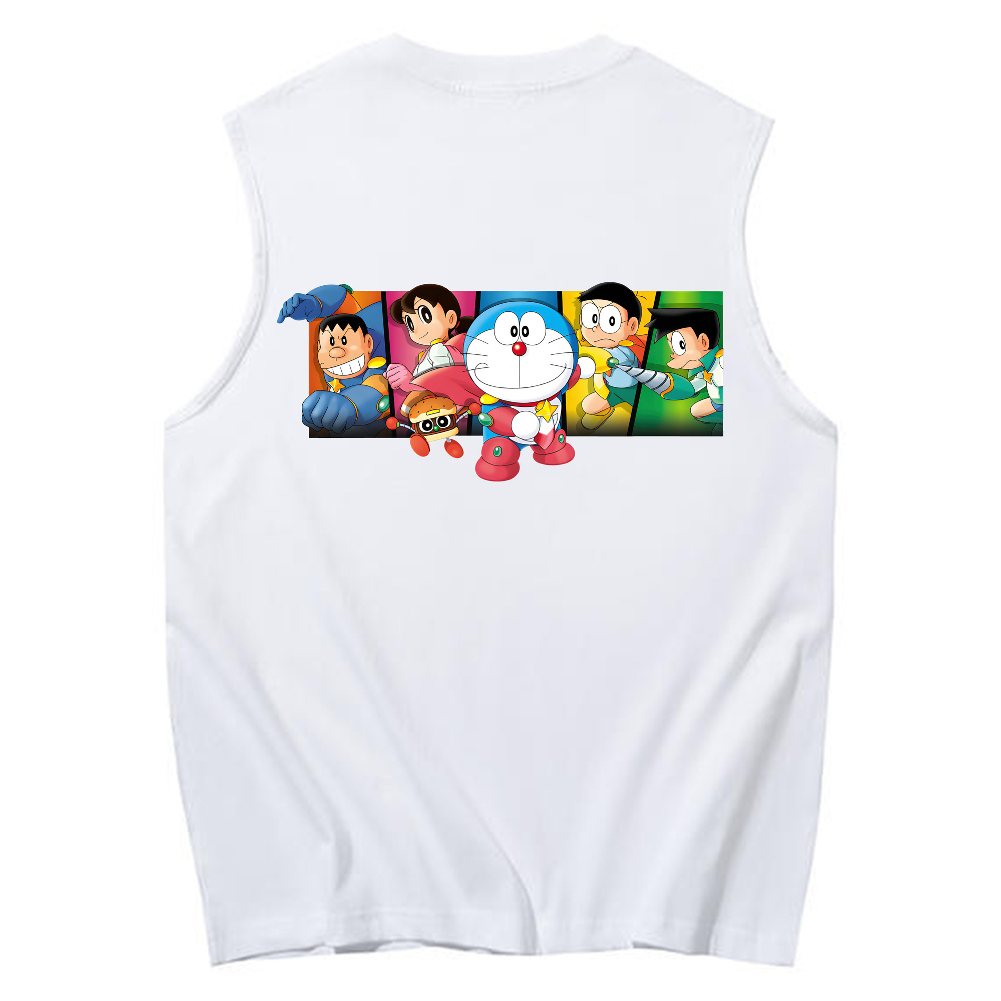 （画像用） ドラえもん Doraemon コットン100％タンクトップ（背面プリント）