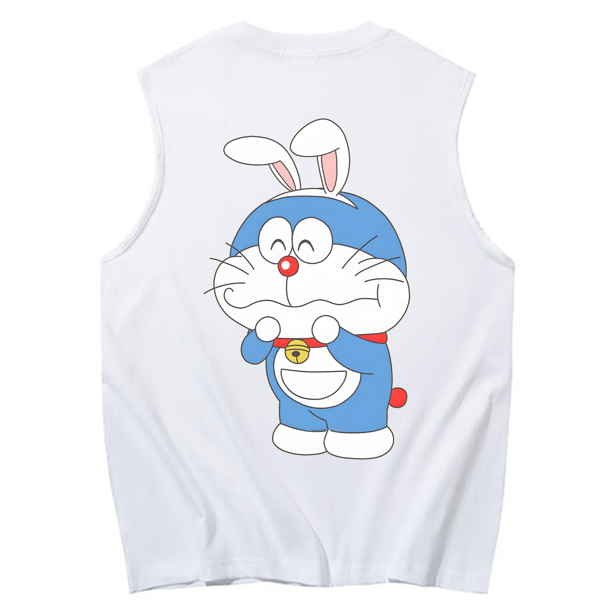 （画像用） ドラえもん Doraemon コットン100％タンクトップ（背面プリント）