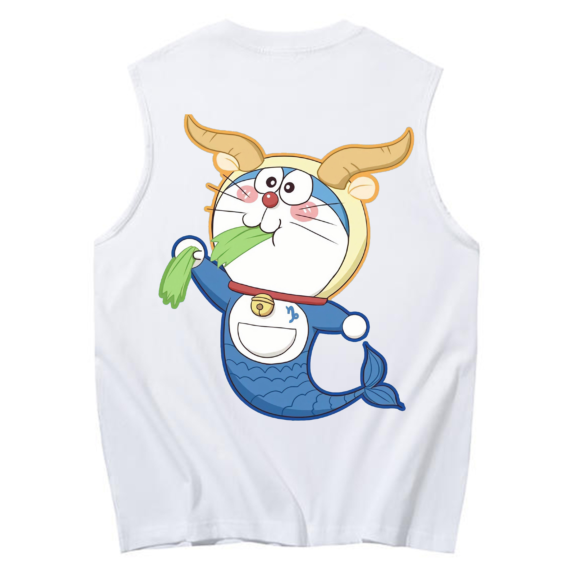 （画像用） ドラえもん Doraemon コットン100％タンクトップ（背面プリント）