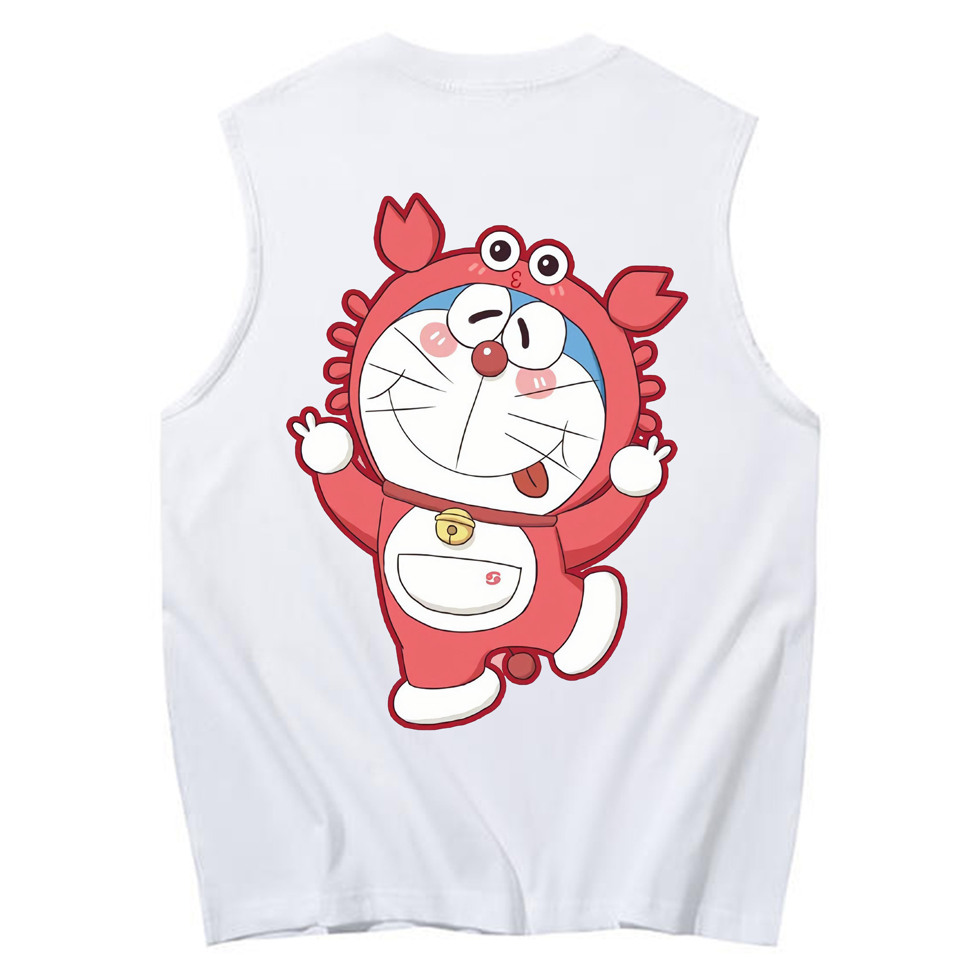 （画像用） ドラえもん Doraemon コットン100％タンクトップ（背面プリント）