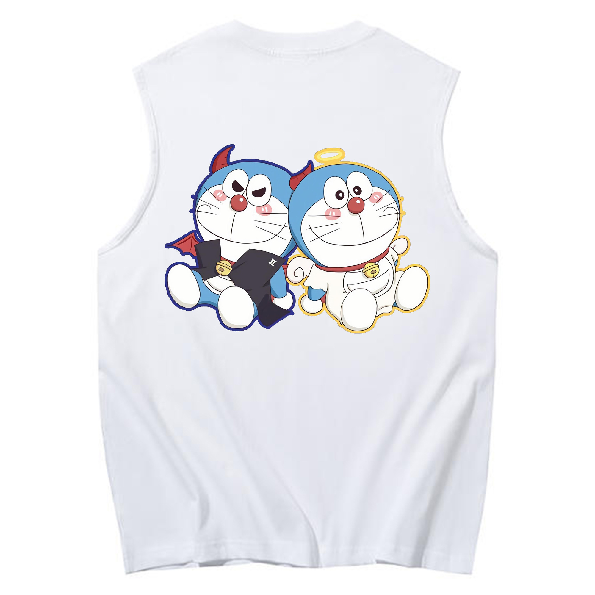 （画像用） ドラえもん Doraemon コットン100％タンクトップ（背面プリント）