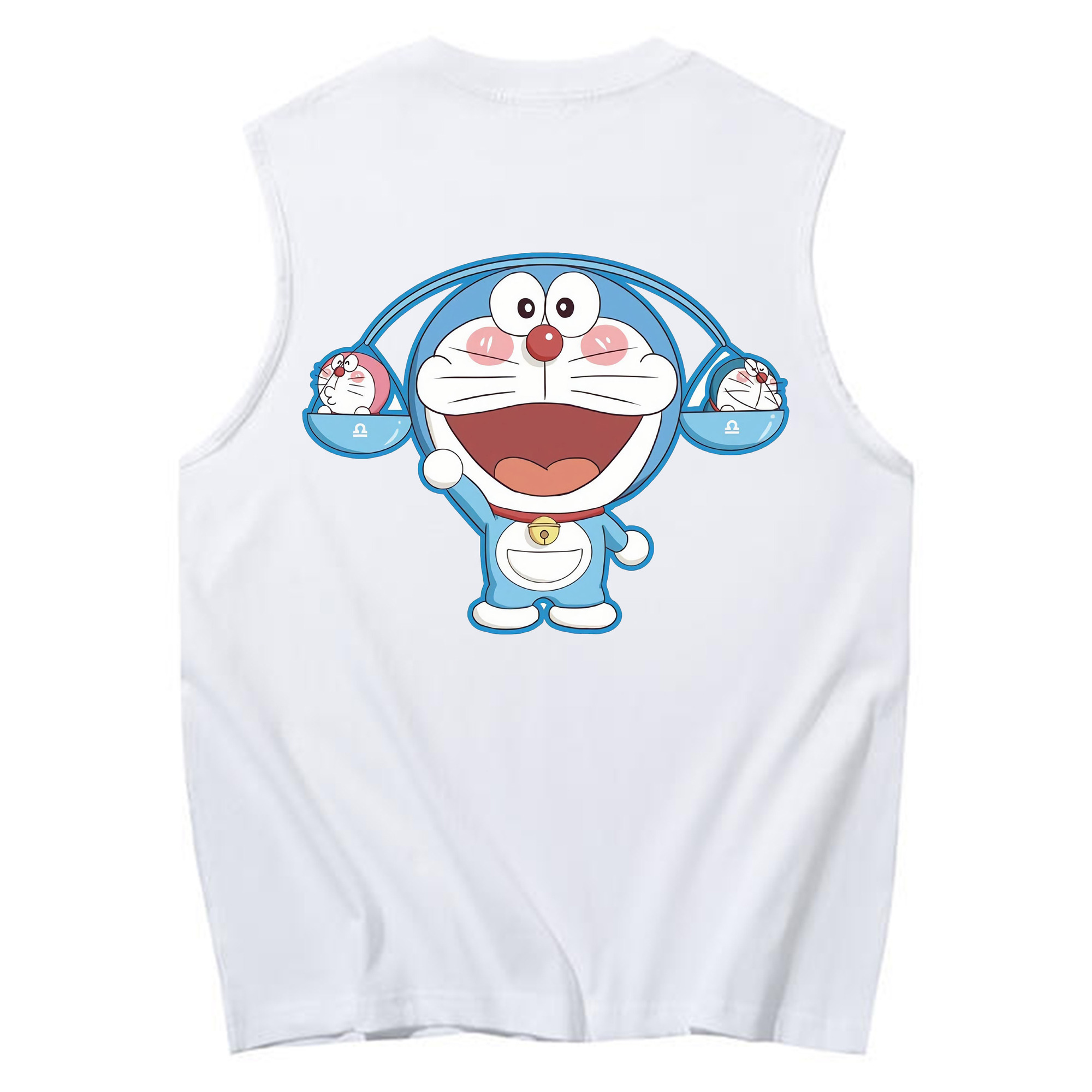 （画像用） ドラえもん Doraemon コットン100％タンクトップ（背面プリント）