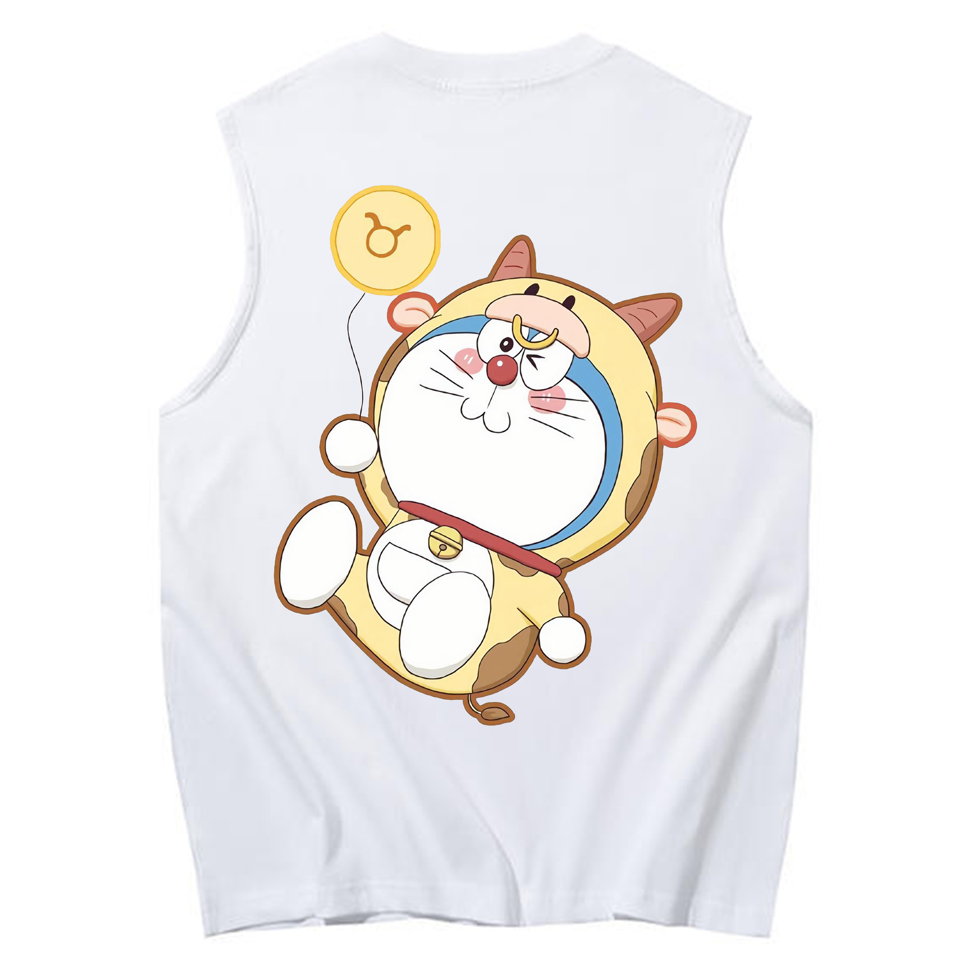 （画像用） ドラえもん Doraemon コットン100％タンクトップ（背面プリント）