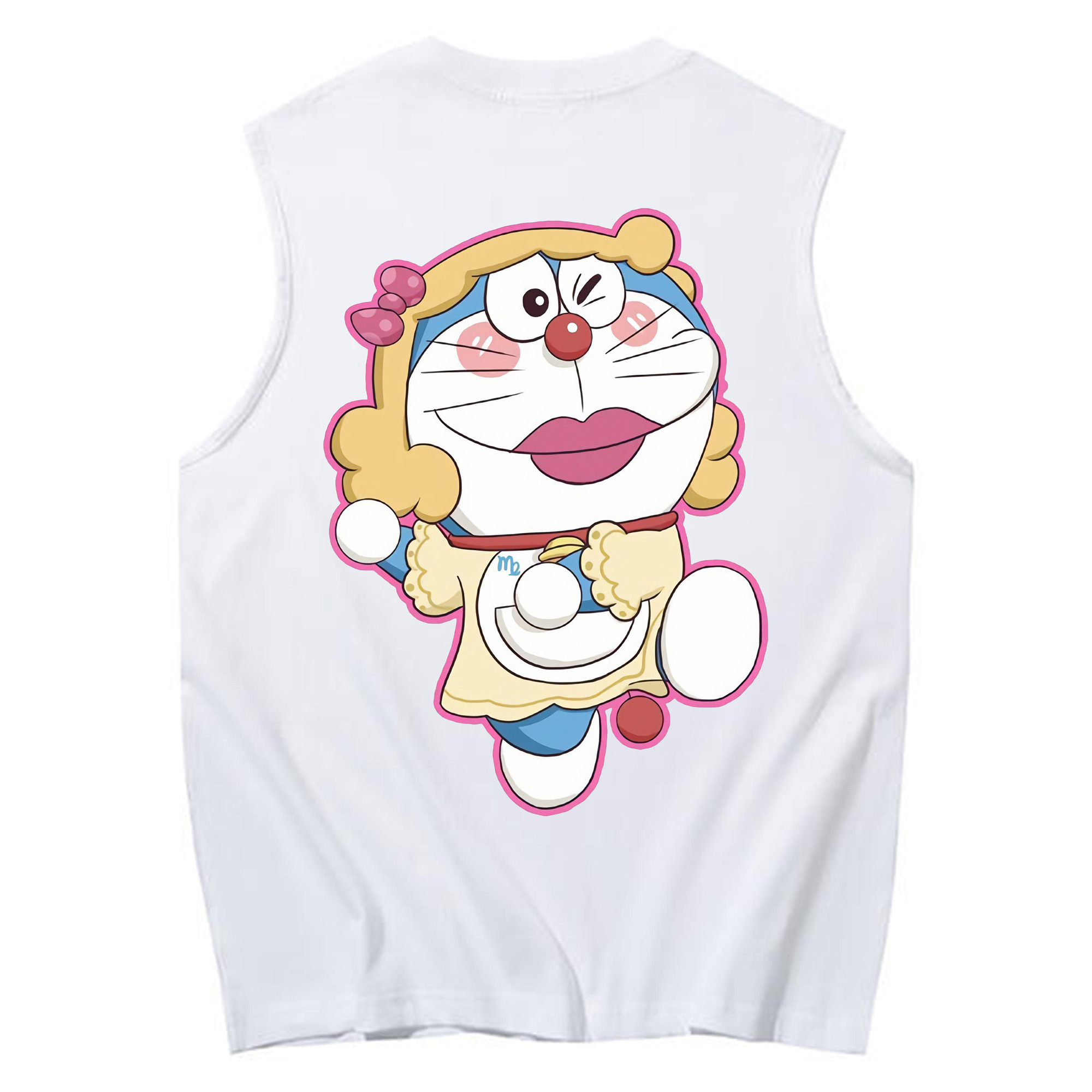 （画像用） ドラえもん Doraemon コットン100％タンクトップ（背面プリント）
