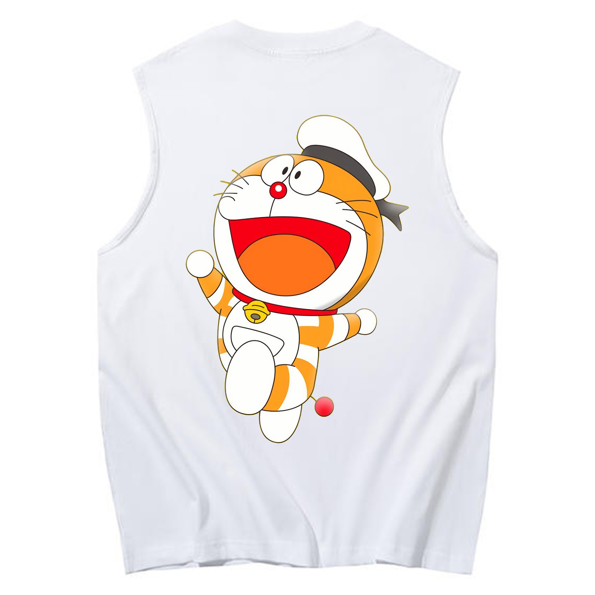 （画像用） ドラえもん Doraemon コットン100％タンクトップ（背面プリント）