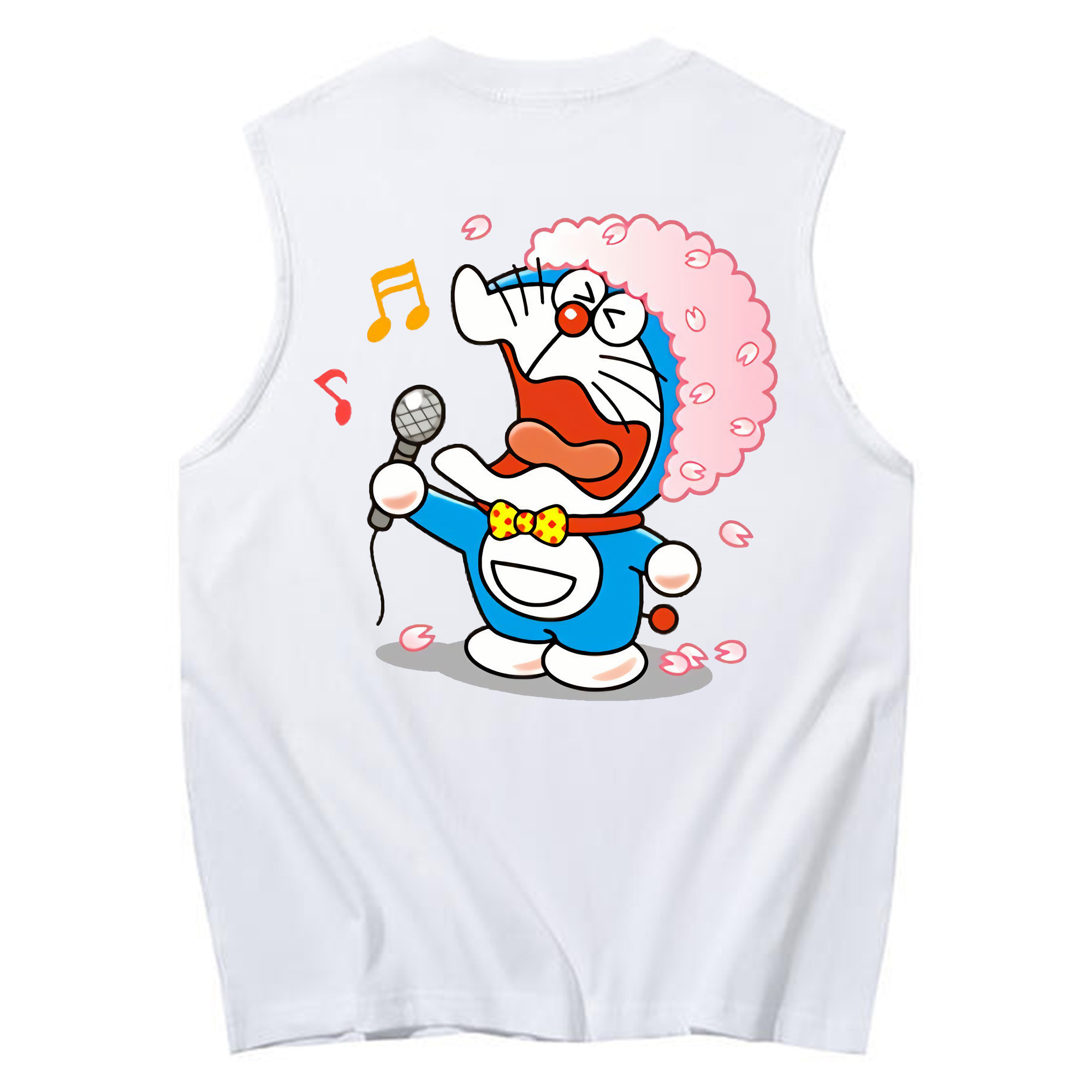 （画像用） ドラえもん Doraemon コットン100％タンクトップ（背面プリント）