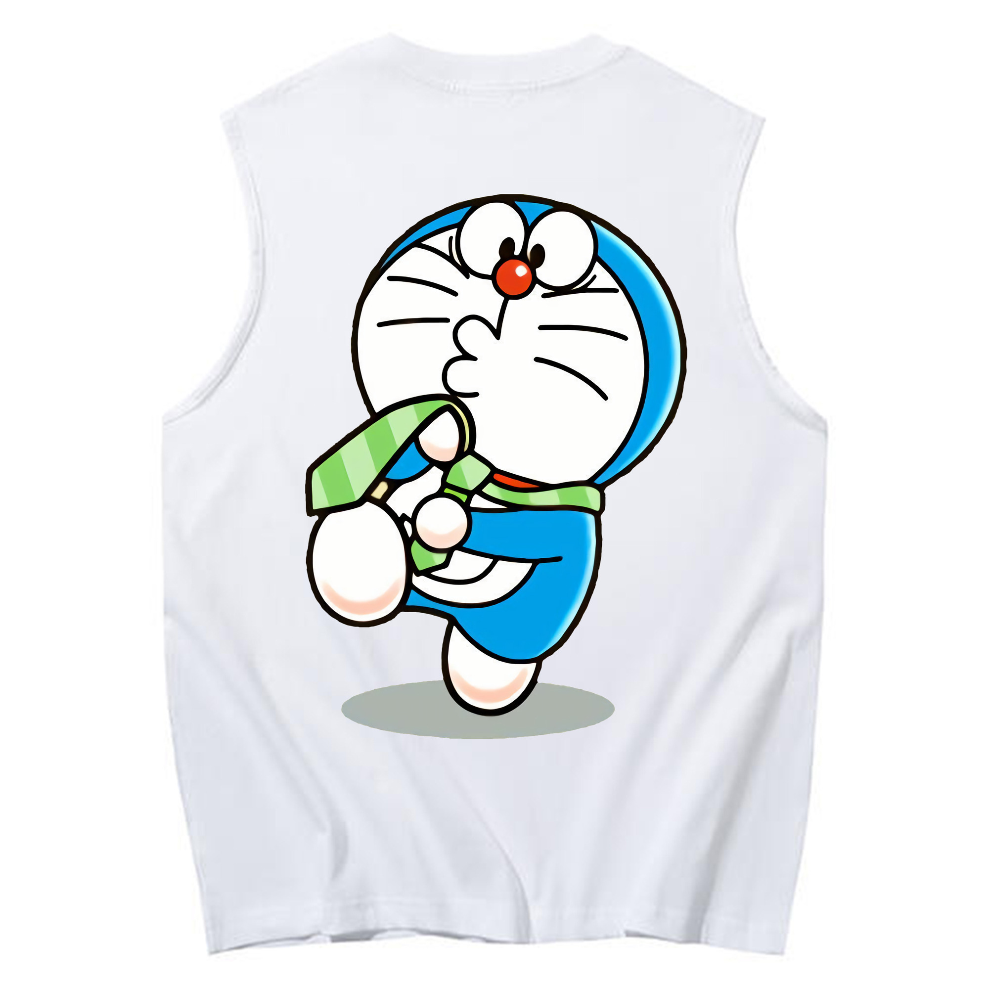（画像用） ドラえもん Doraemon コットン100％タンクトップ（背面プリント）