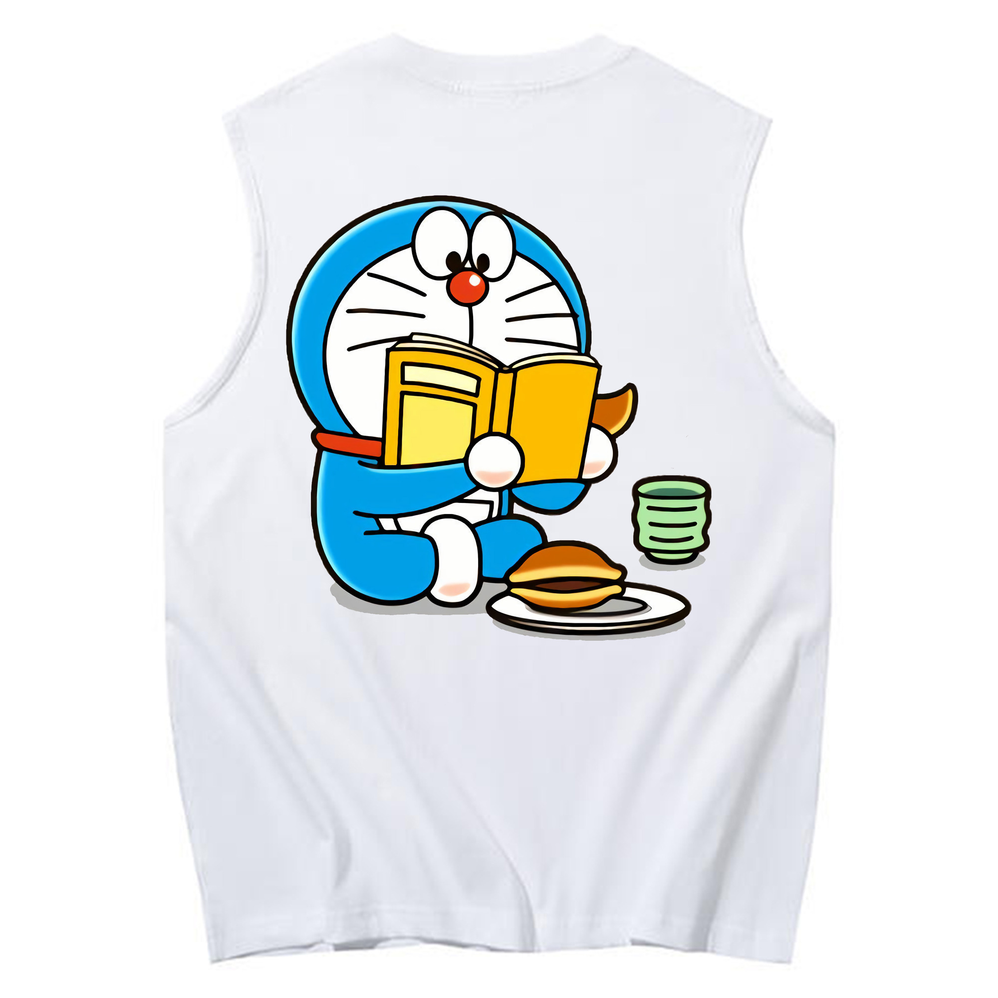 （画像用） ドラえもん Doraemon コットン100％タンクトップ（背面プリント）