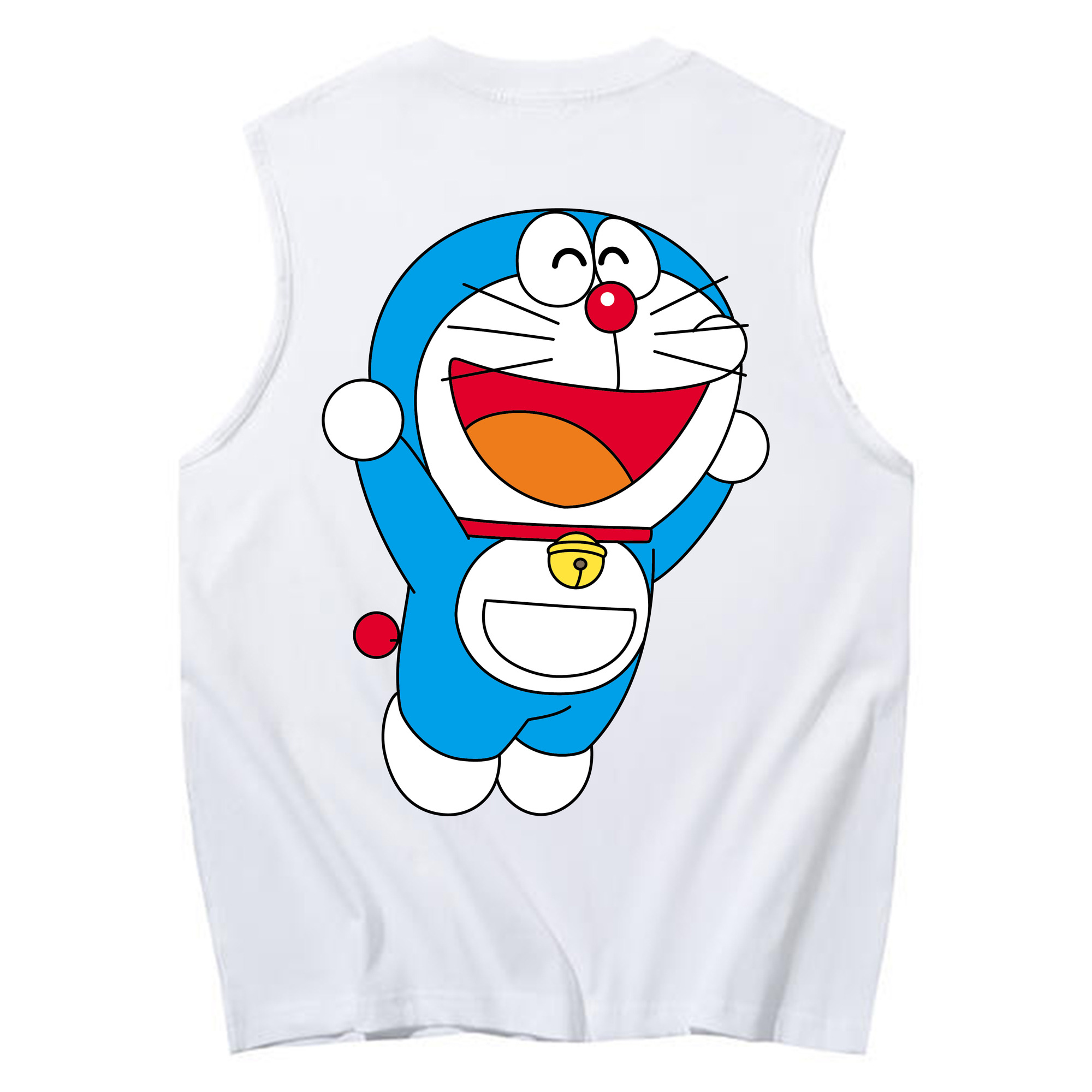 （画像用） ドラえもん Doraemon コットン100％タンクトップ（背面プリント）