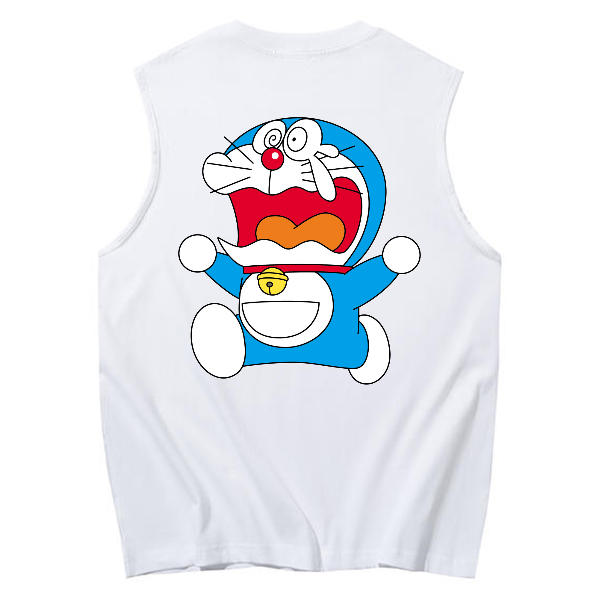 （画像用） ドラえもん Doraemon コットン100％タンクトップ（背面プリント）