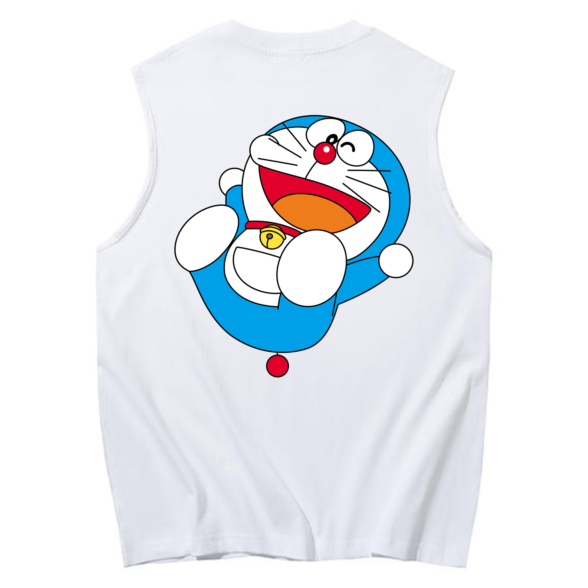 （画像用） ドラえもん Doraemon コットン100％タンクトップ（背面プリント）
