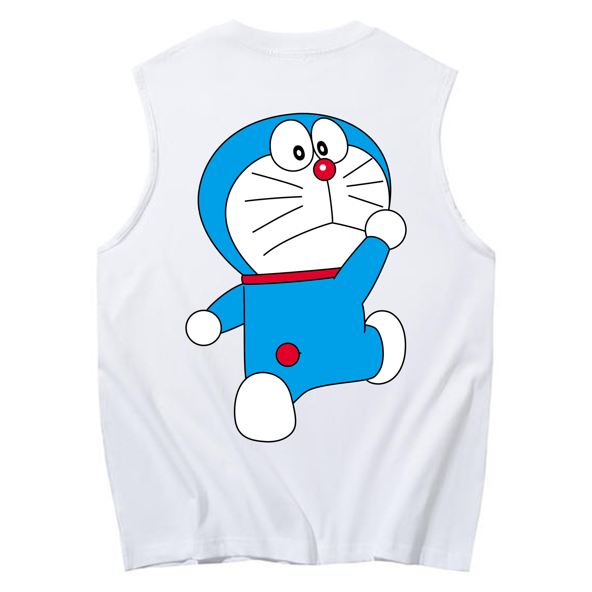 （画像用） ドラえもん Doraemon コットン100％タンクトップ（背面プリント）