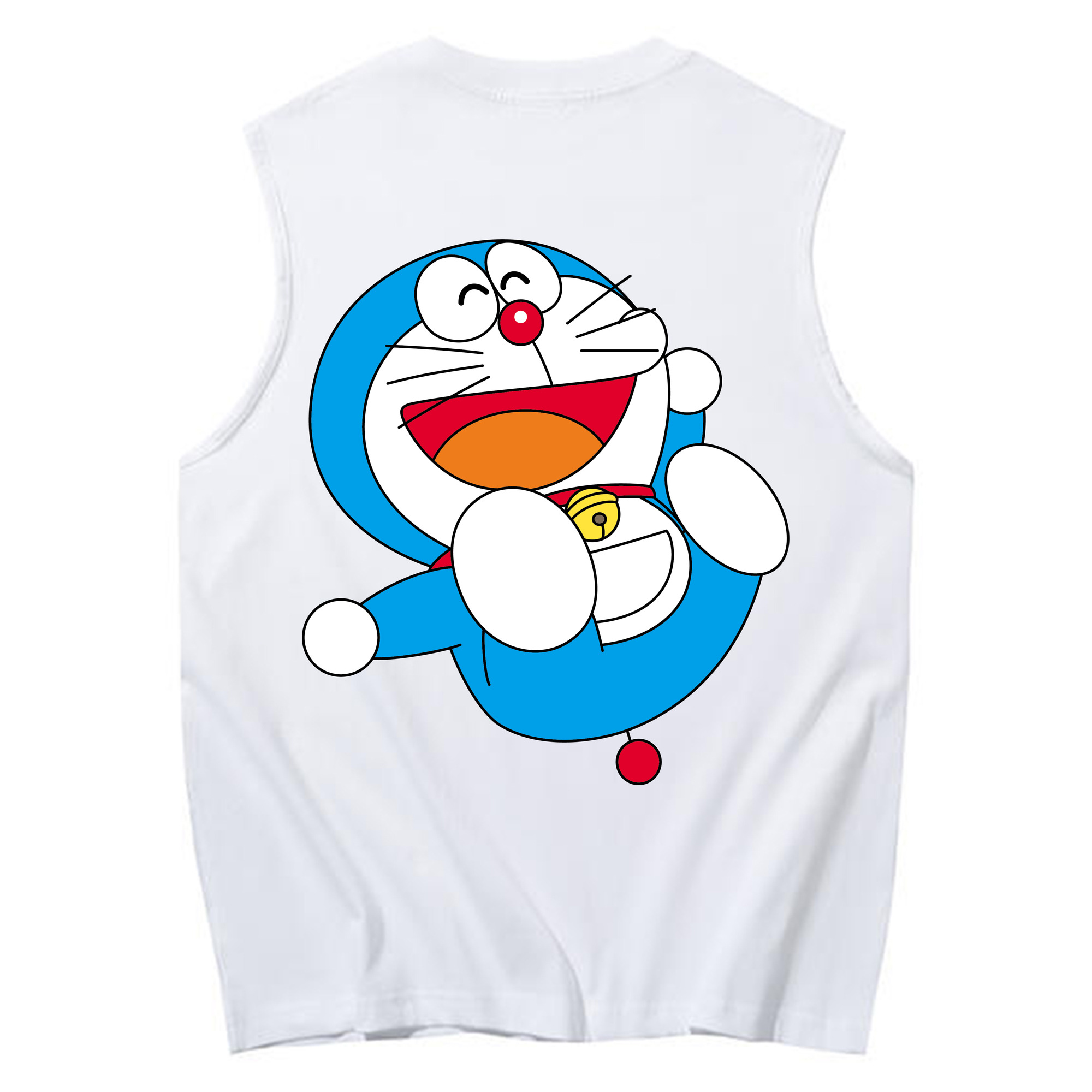 （画像用） ドラえもん Doraemon コットン100％タンクトップ（背面プリント）