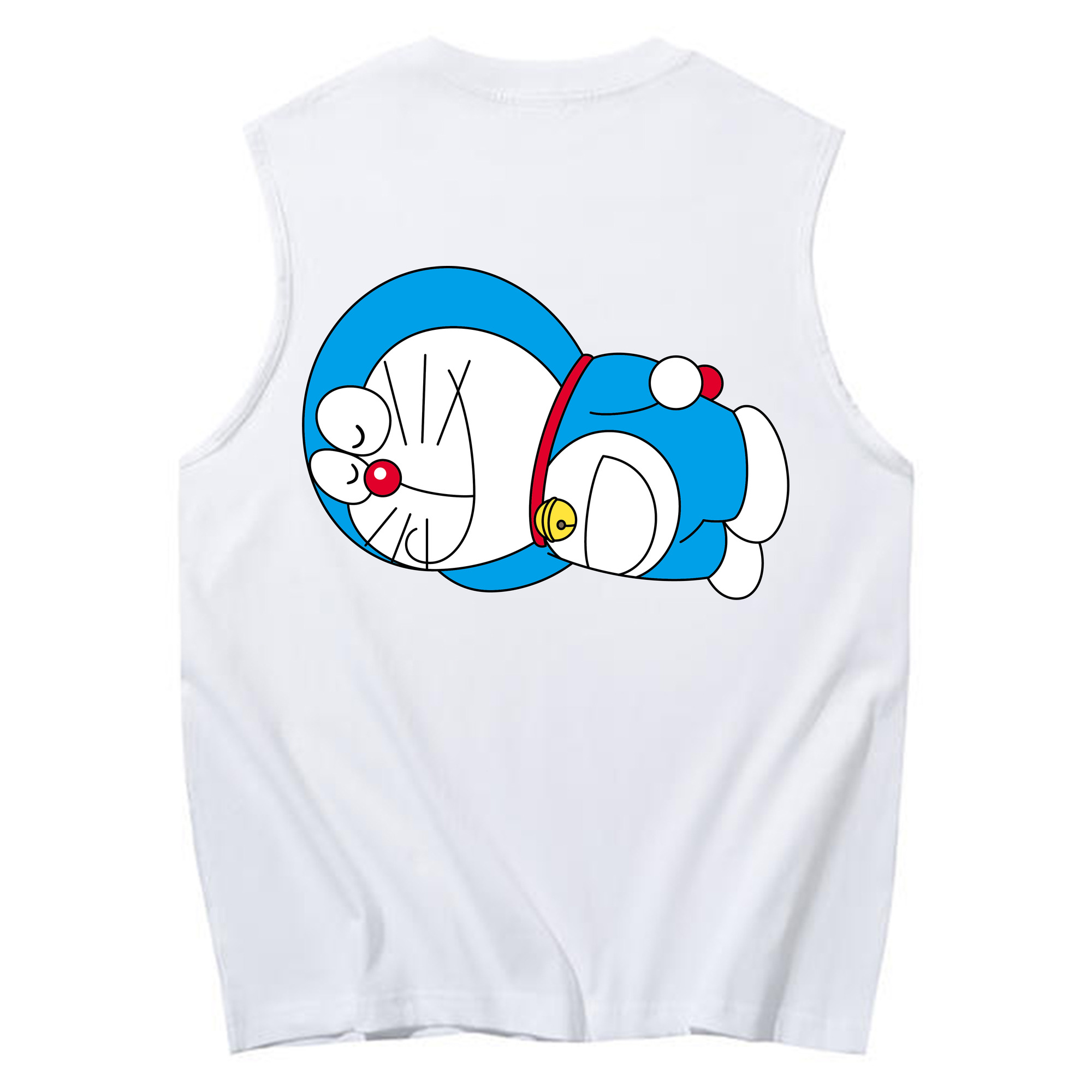 （画像用） ドラえもん Doraemon コットン100％タンクトップ（背面プリント）
