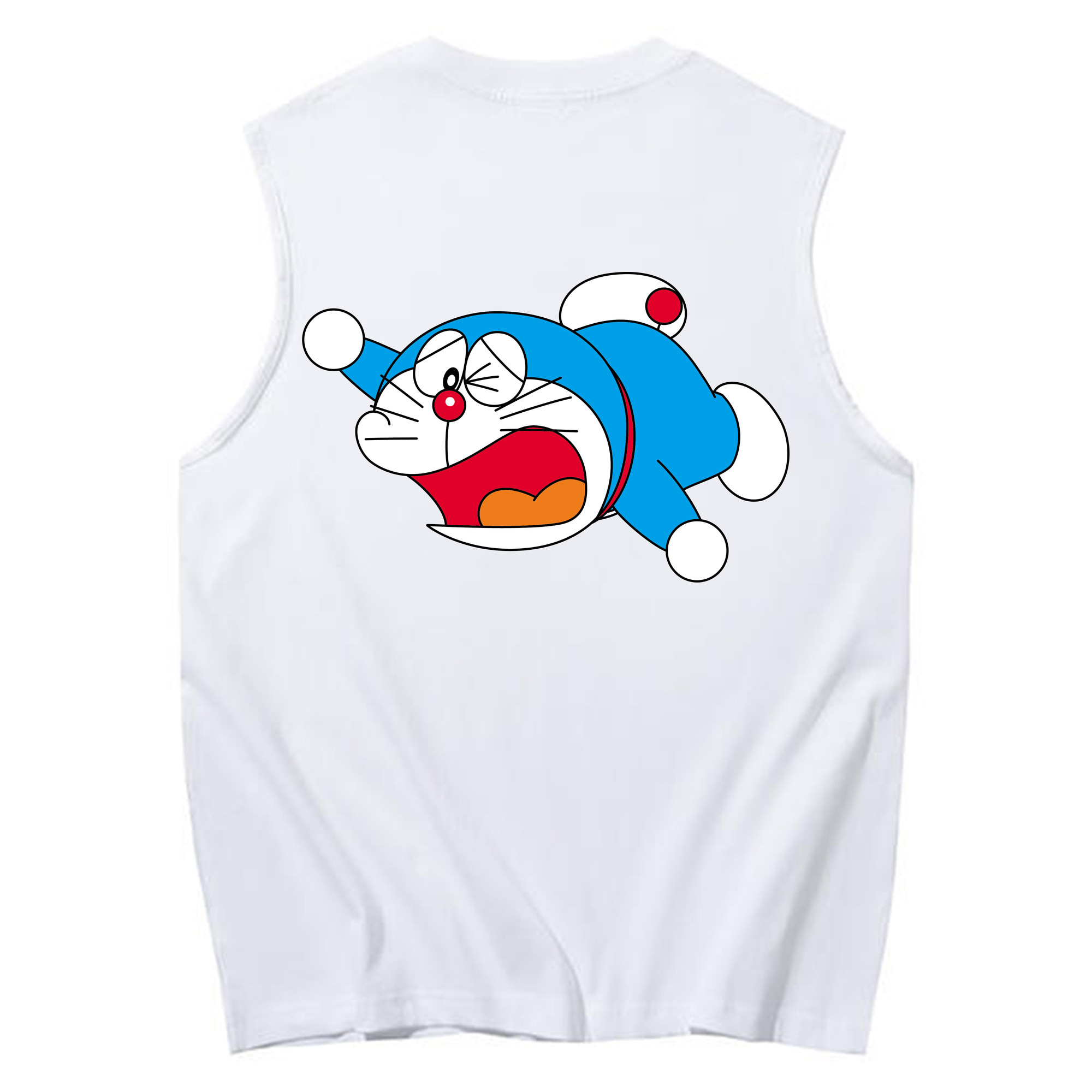 （画像用） ドラえもん Doraemon コットン100％タンクトップ（背面プリント）